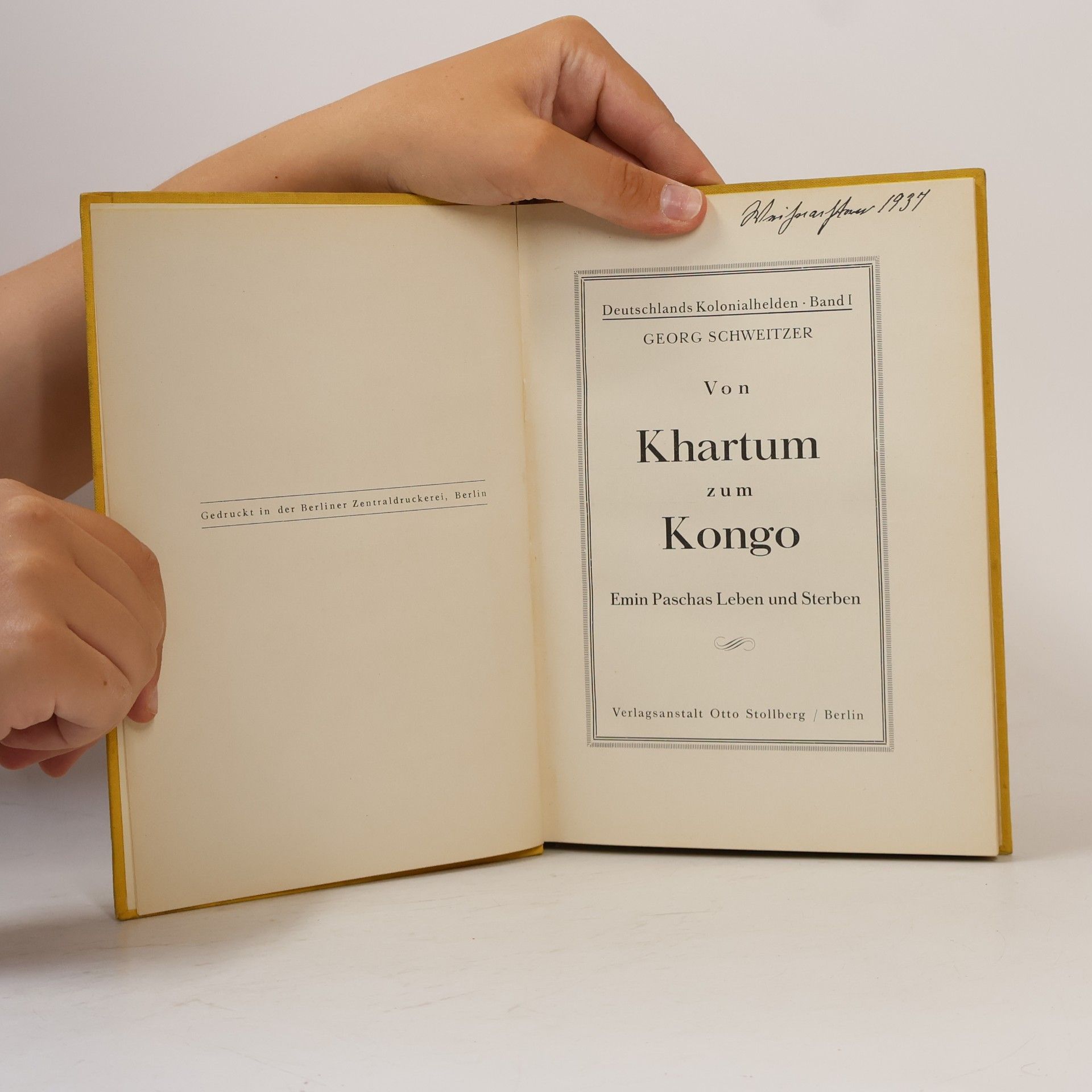 Georg Schweitzer Von Khartum zum Kongo. Emin Paschas Leben und Sterben