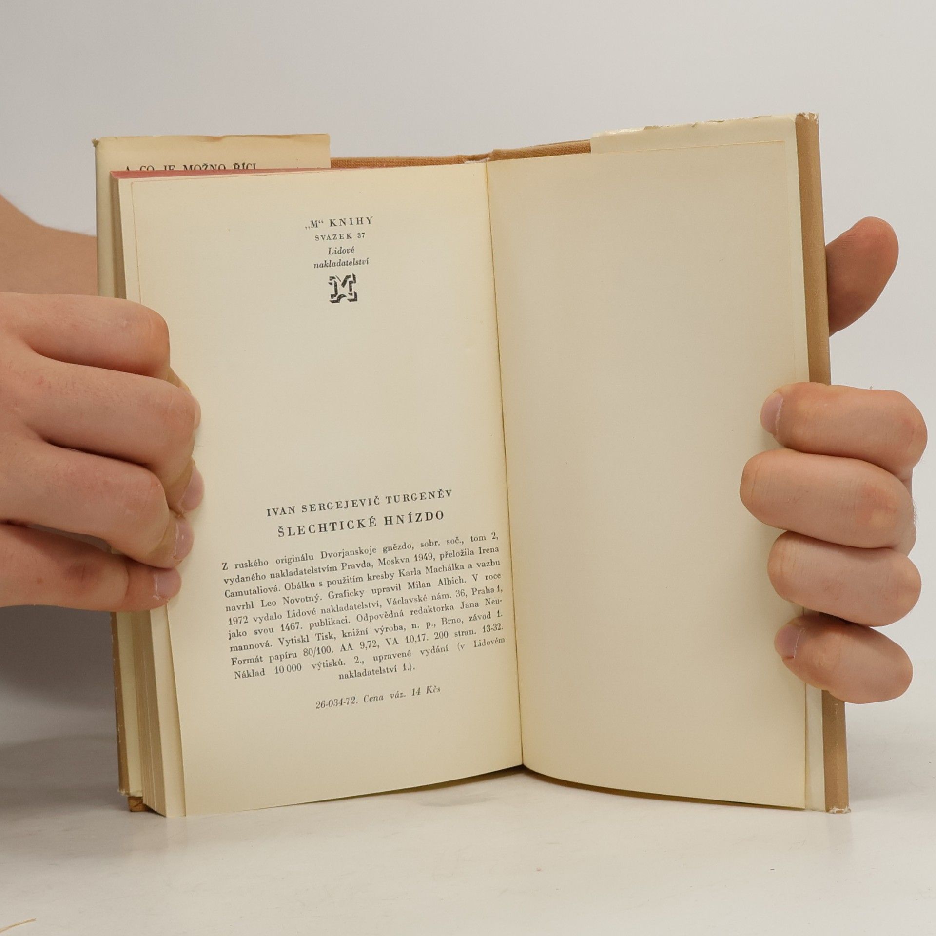 Ivan Turgenev Šlechtické hnízdo