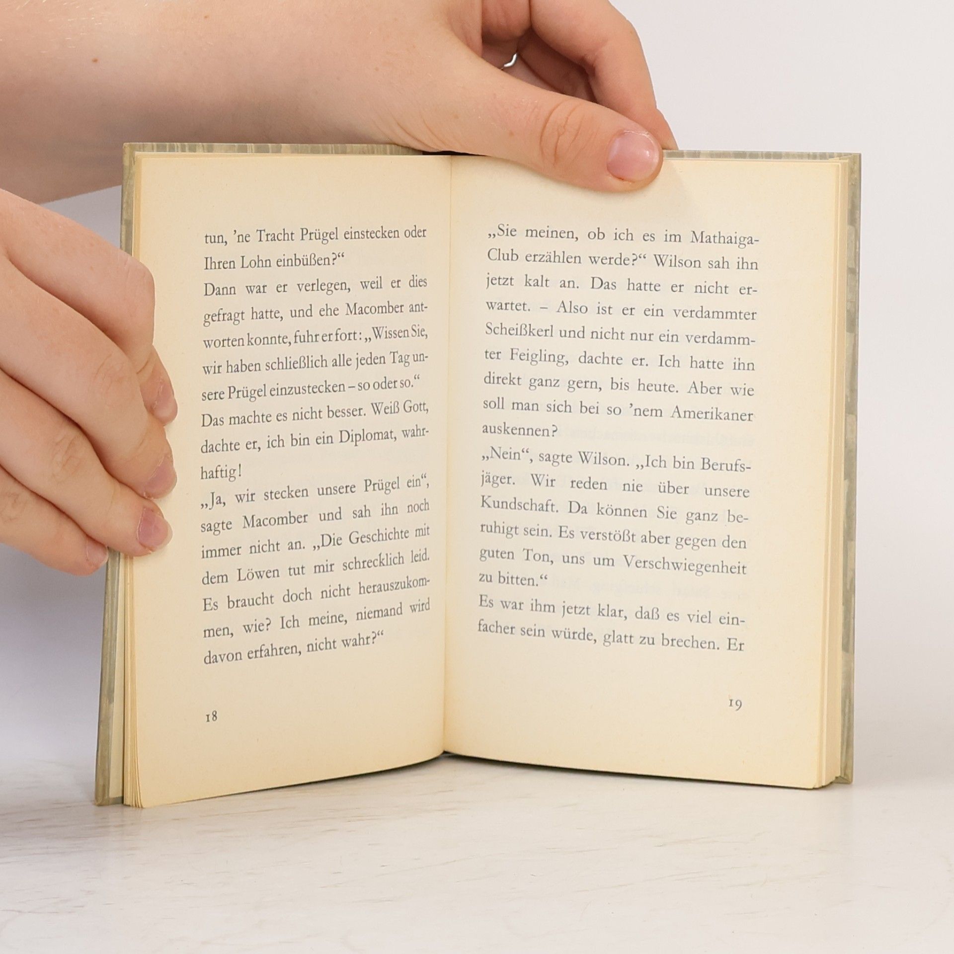 Ernest Hemingway Das Kurze Glückliche Leben des Francis Macomber