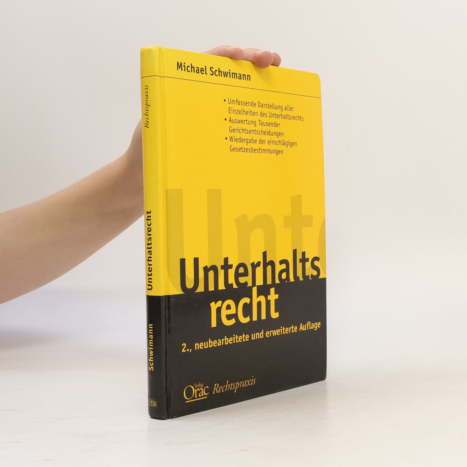 Michael Schwimann Rechtspraxis: Unterhaltsrecht