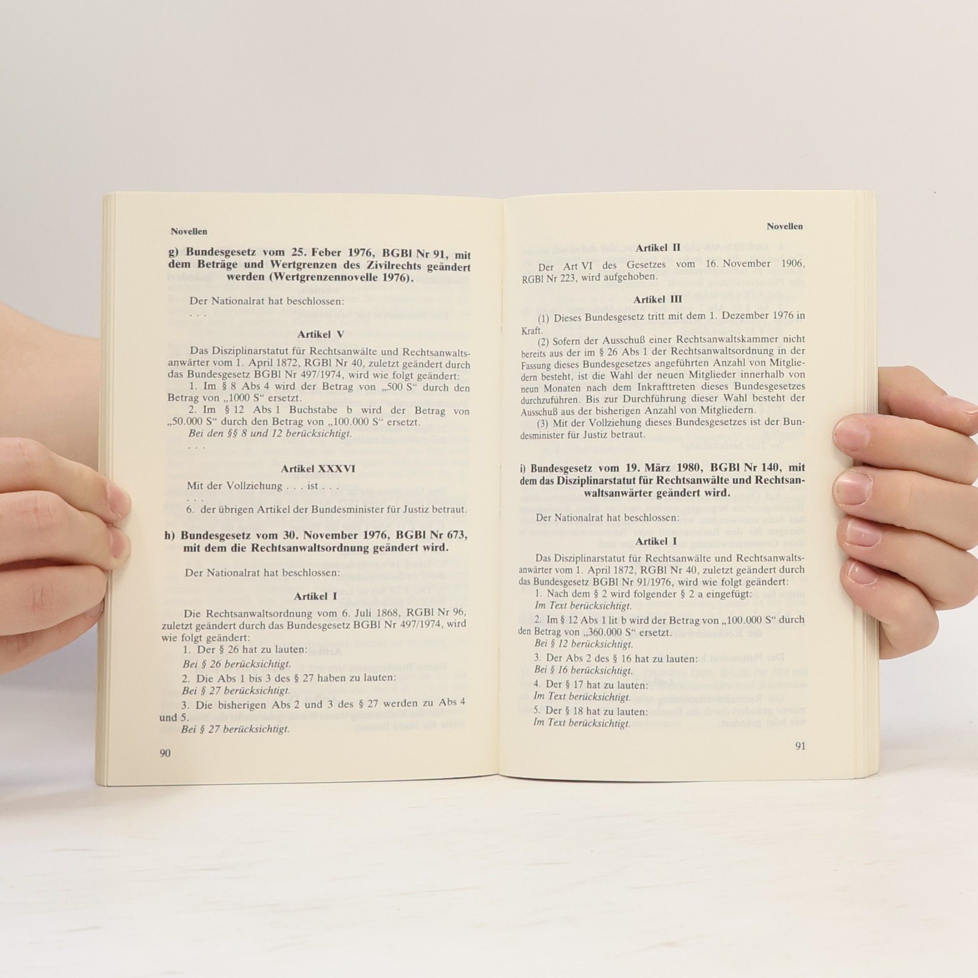 Viktor Heller Manzsche Sonderausgabe - 34: Rechtsanwaltsordnung und Disziplinarstatut sowie einschlägige Vorschriften