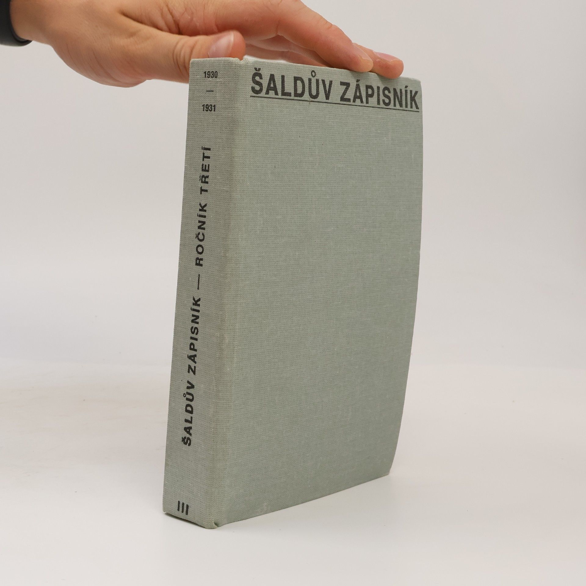 Collectif d'auteurs Šaldův zápisník III.
