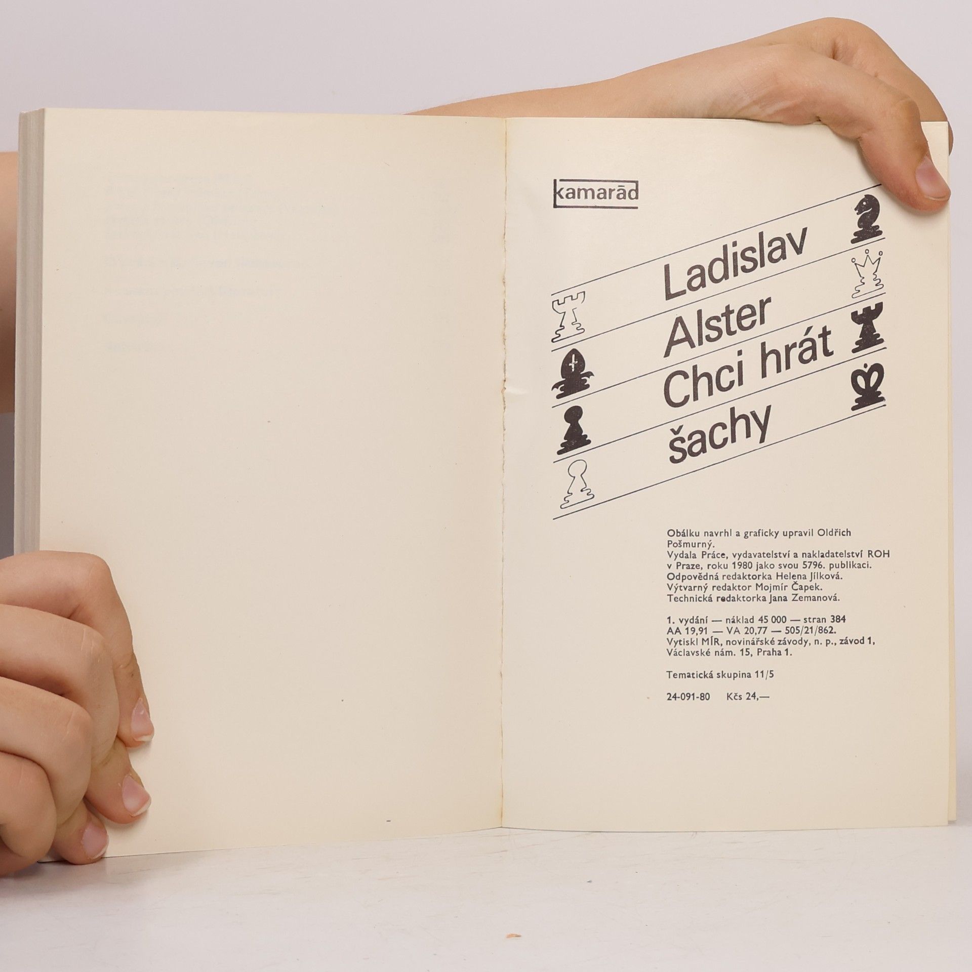 Ladislav Alster Chci hrát šachy
