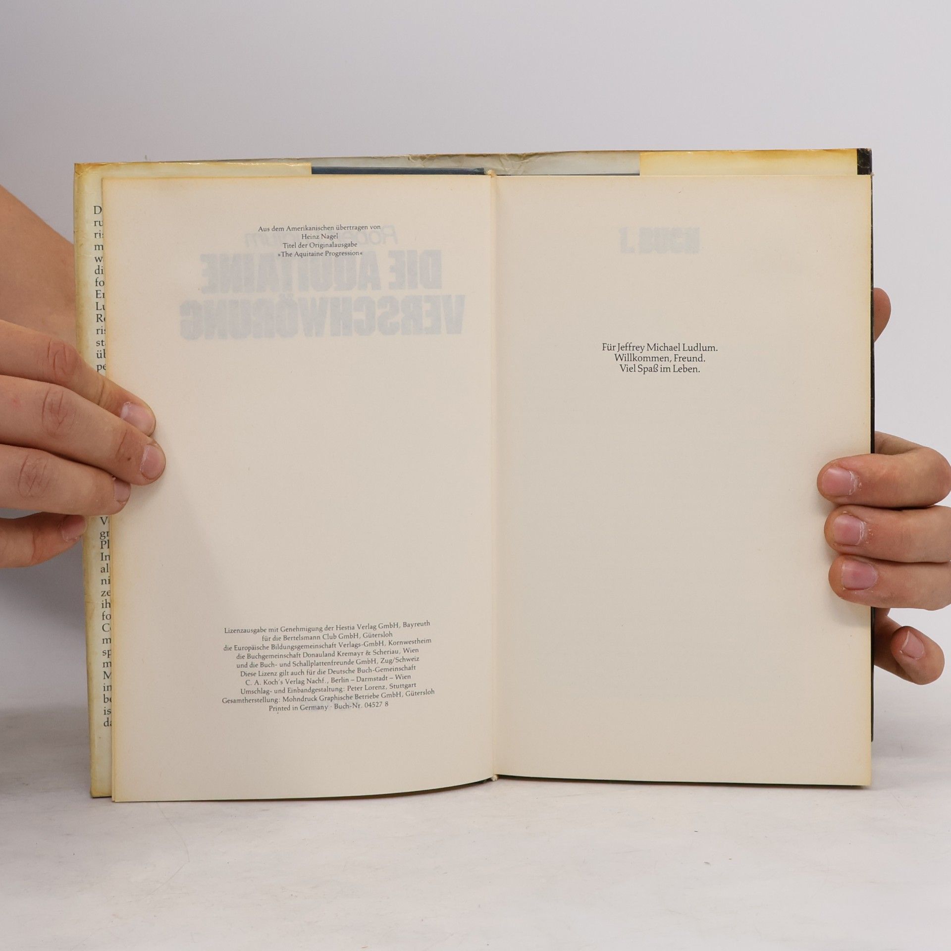 Robert Ludlum Die Aquitaine Verschwörung
