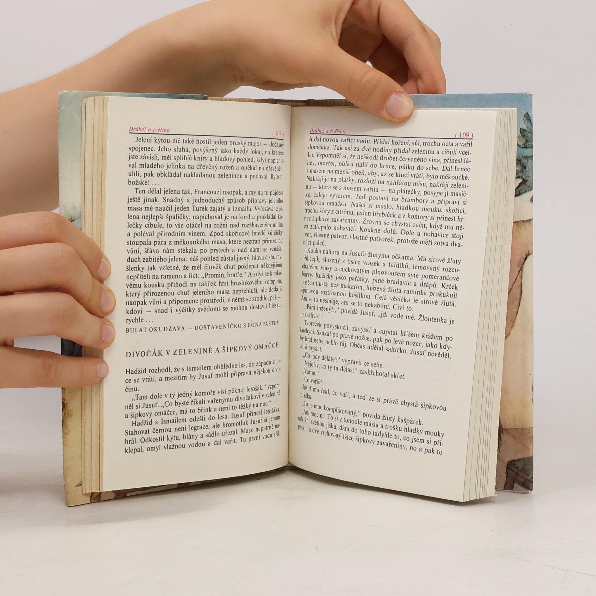 Jaroslava Jiskrová Kuchařské recepty vypsané z krásné literatury
