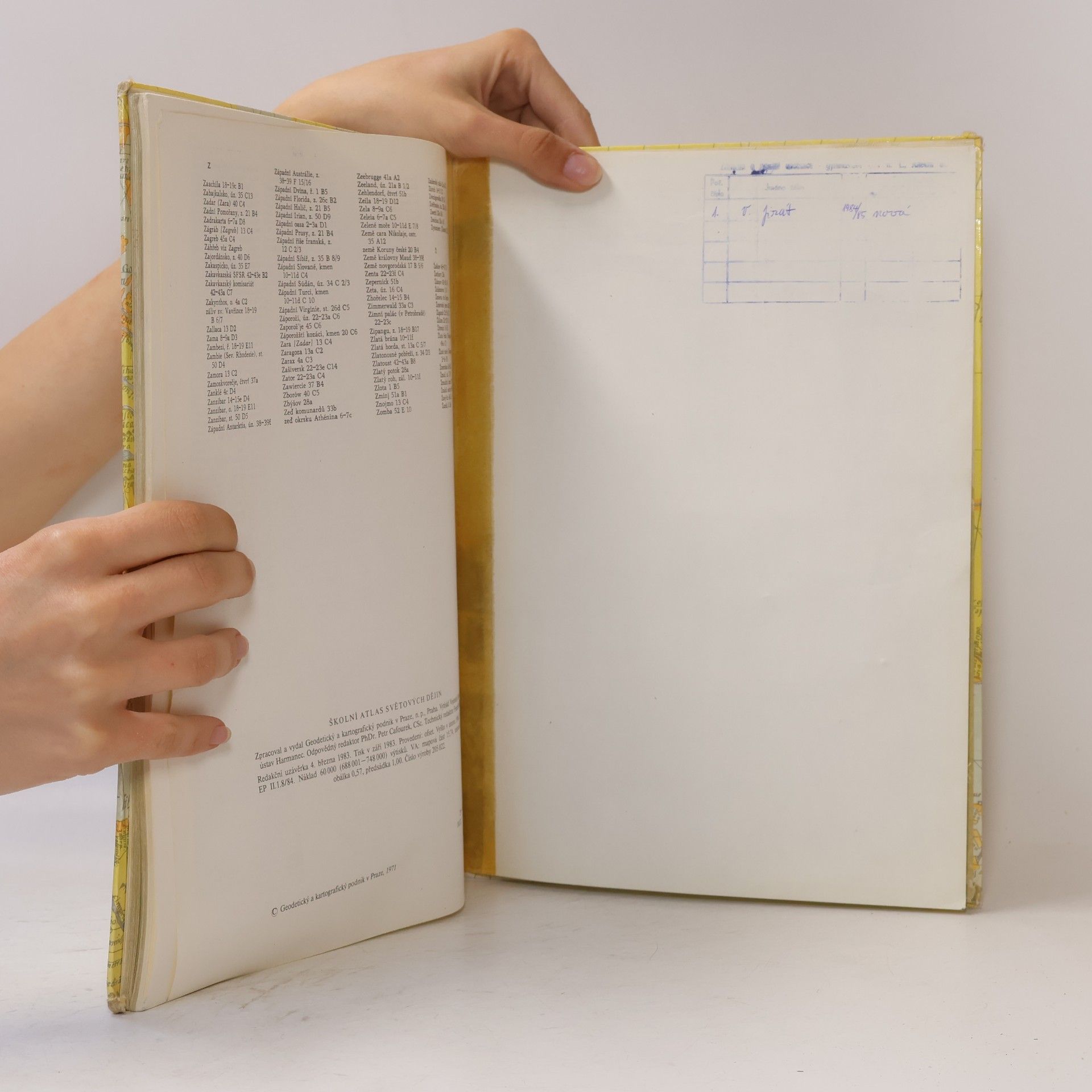 Collectif d'auteurs Školní atlas světových dějin