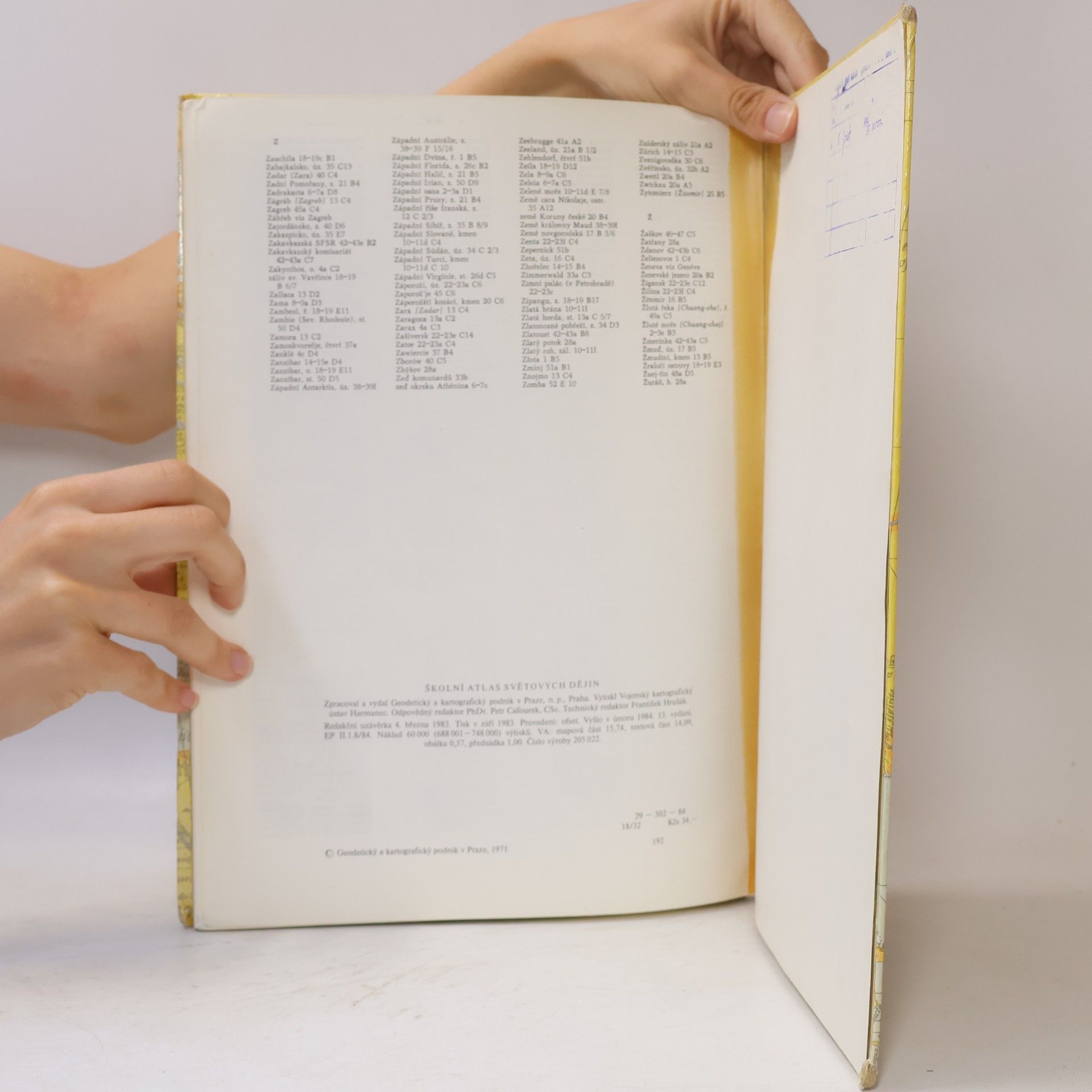 Collectif d'auteurs Školní atlas světových dějin