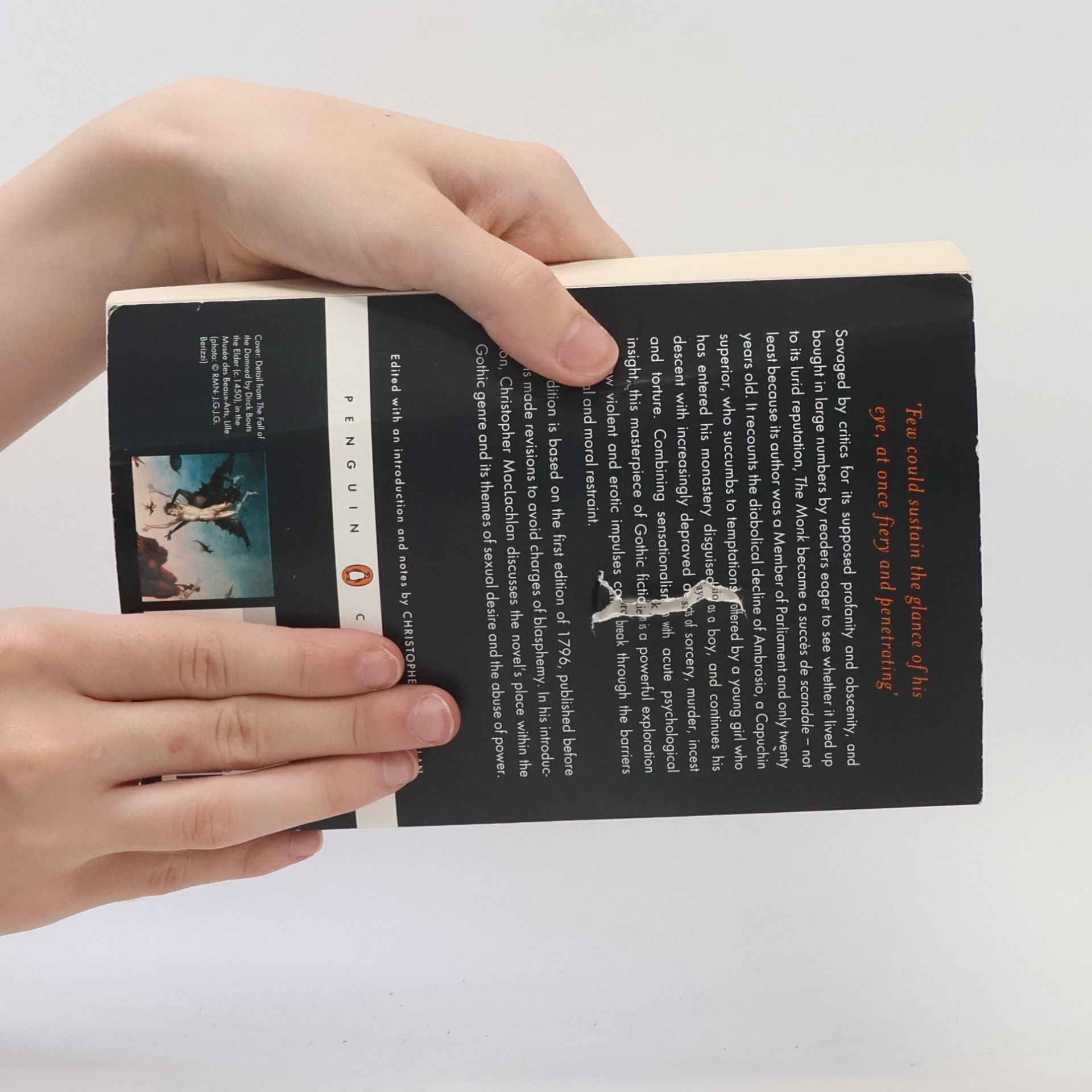 Matthew Gregory Lewis Penguin Classics: The Monk