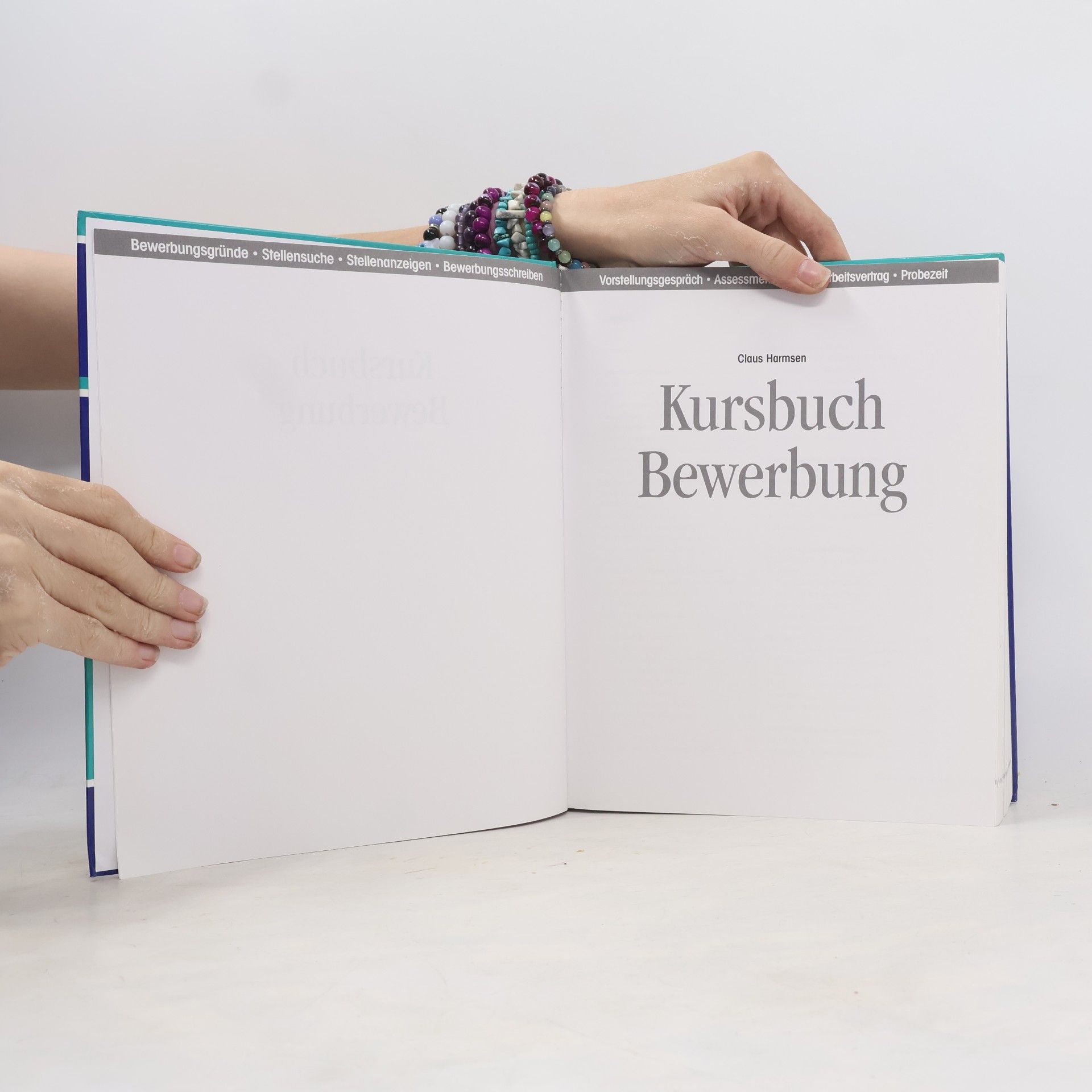 Claus Harmsen Kursbuch Bewerbung