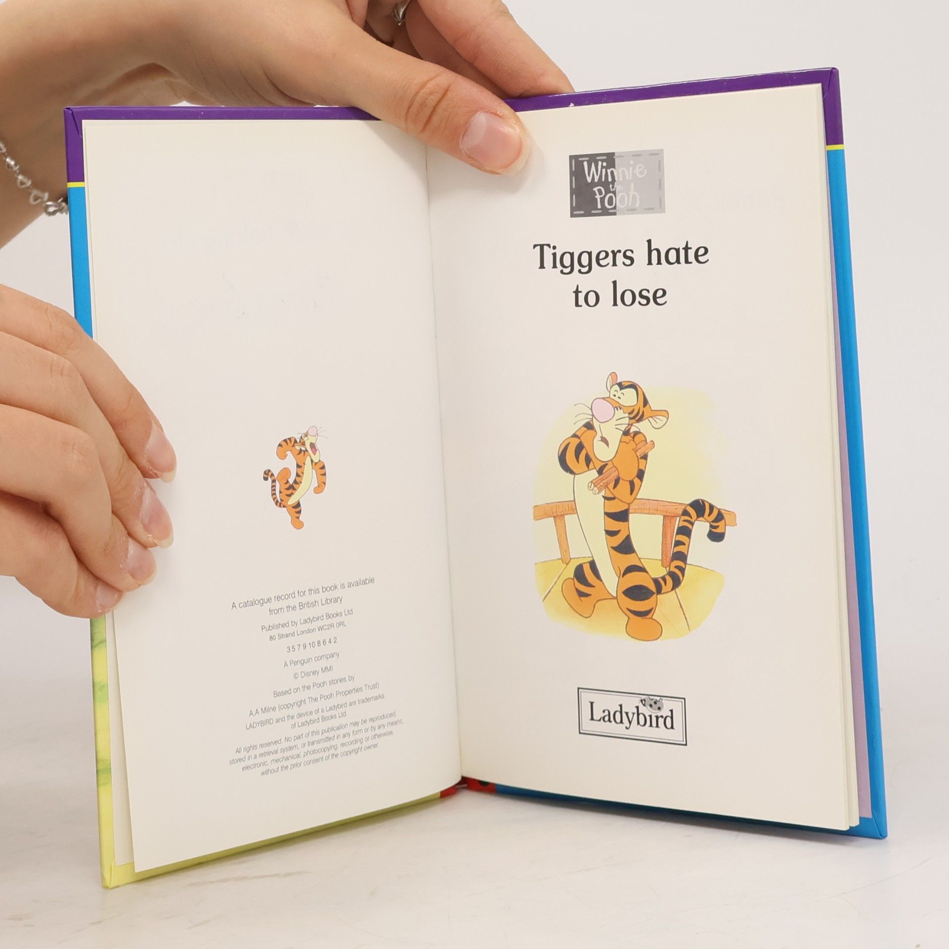 Alan Alexander Milne Winnie the Pooh First Readers: Tiggers Hate to Lose