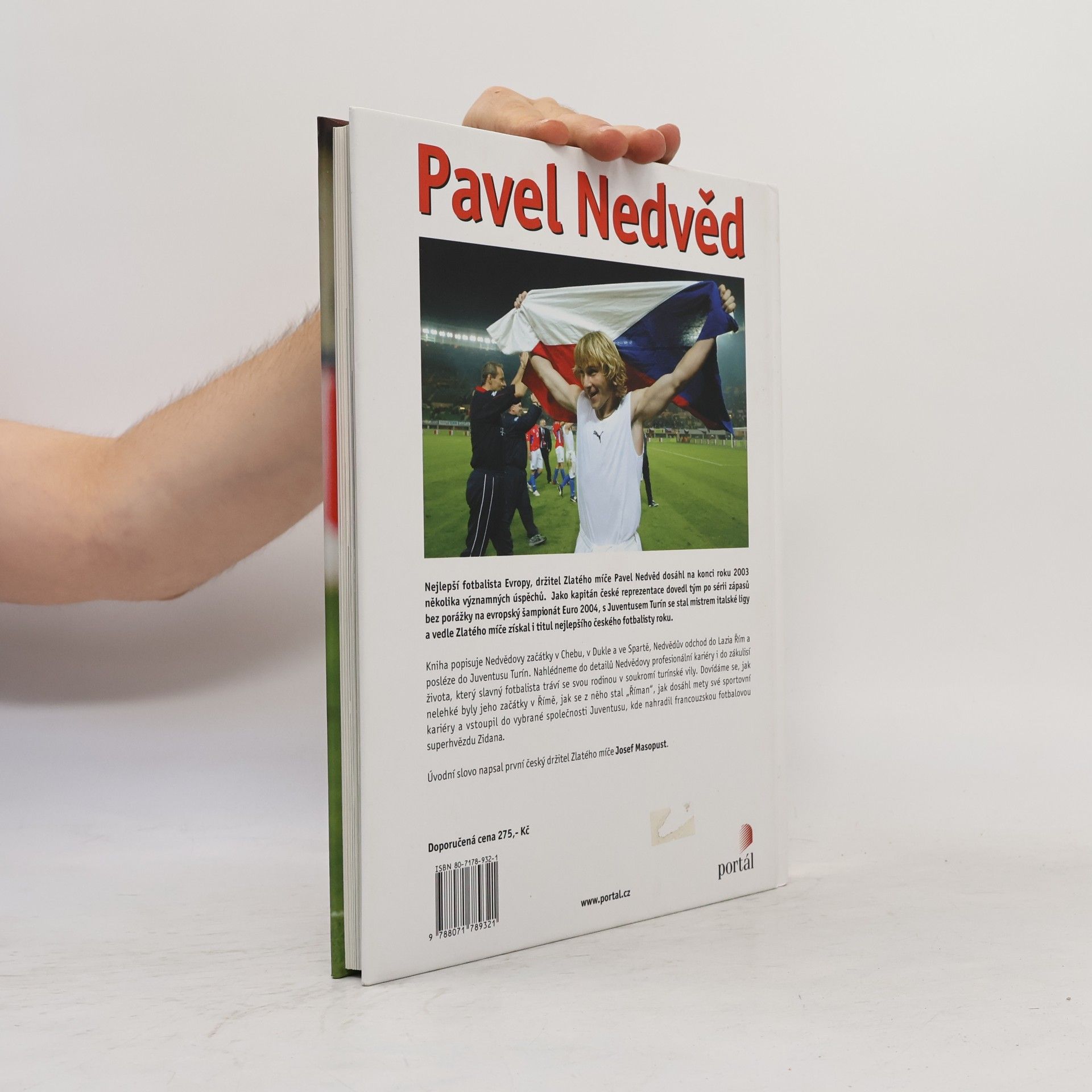 Bruno Bernardi Pavel Nedvěd : český lev v Itálii