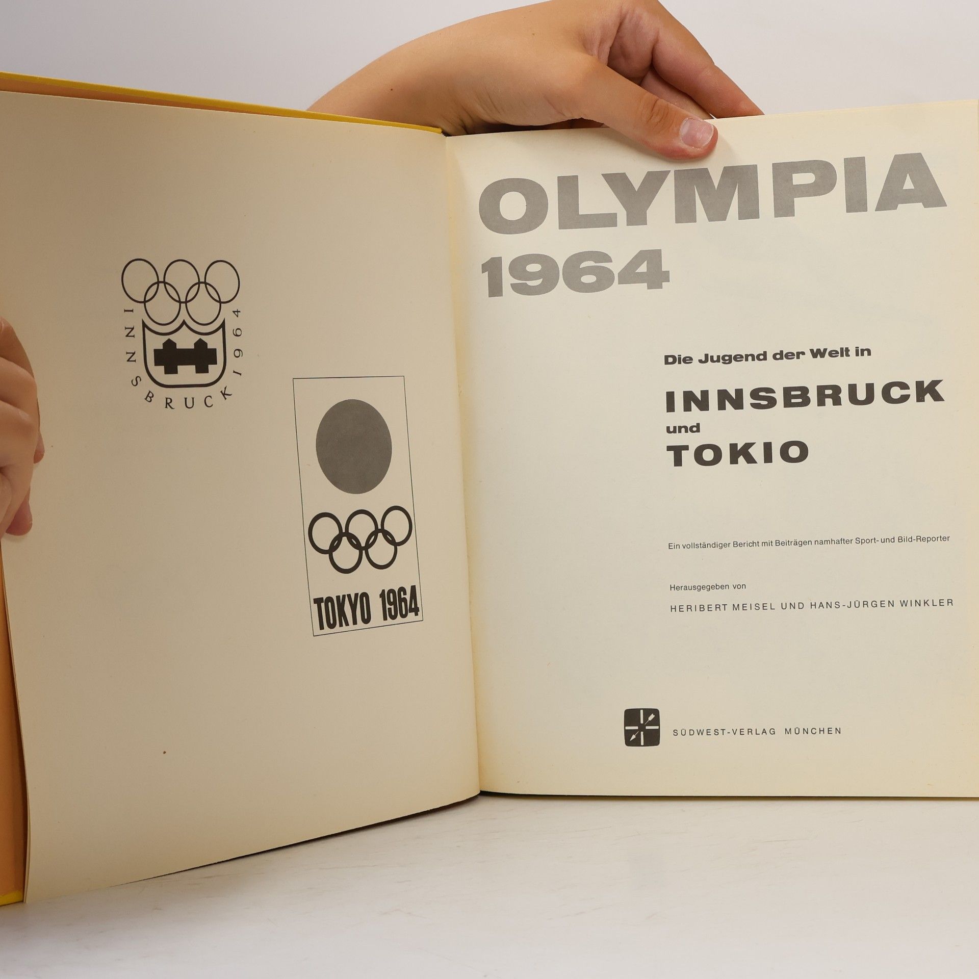 Heribert Meisel Olympia 1964