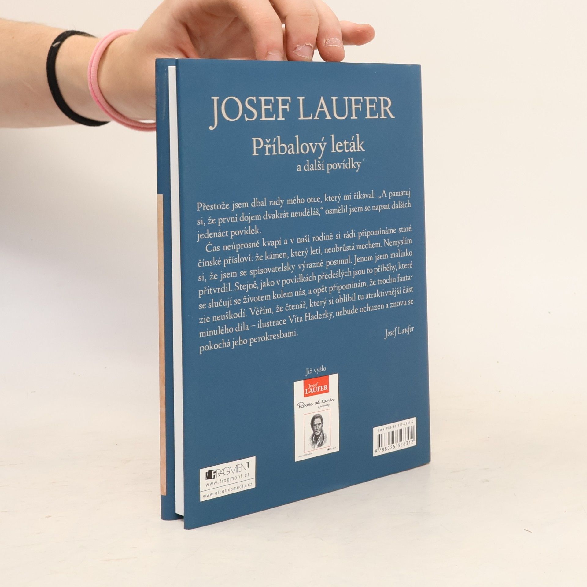 Josef Laufer Příbalový leták a další povídky