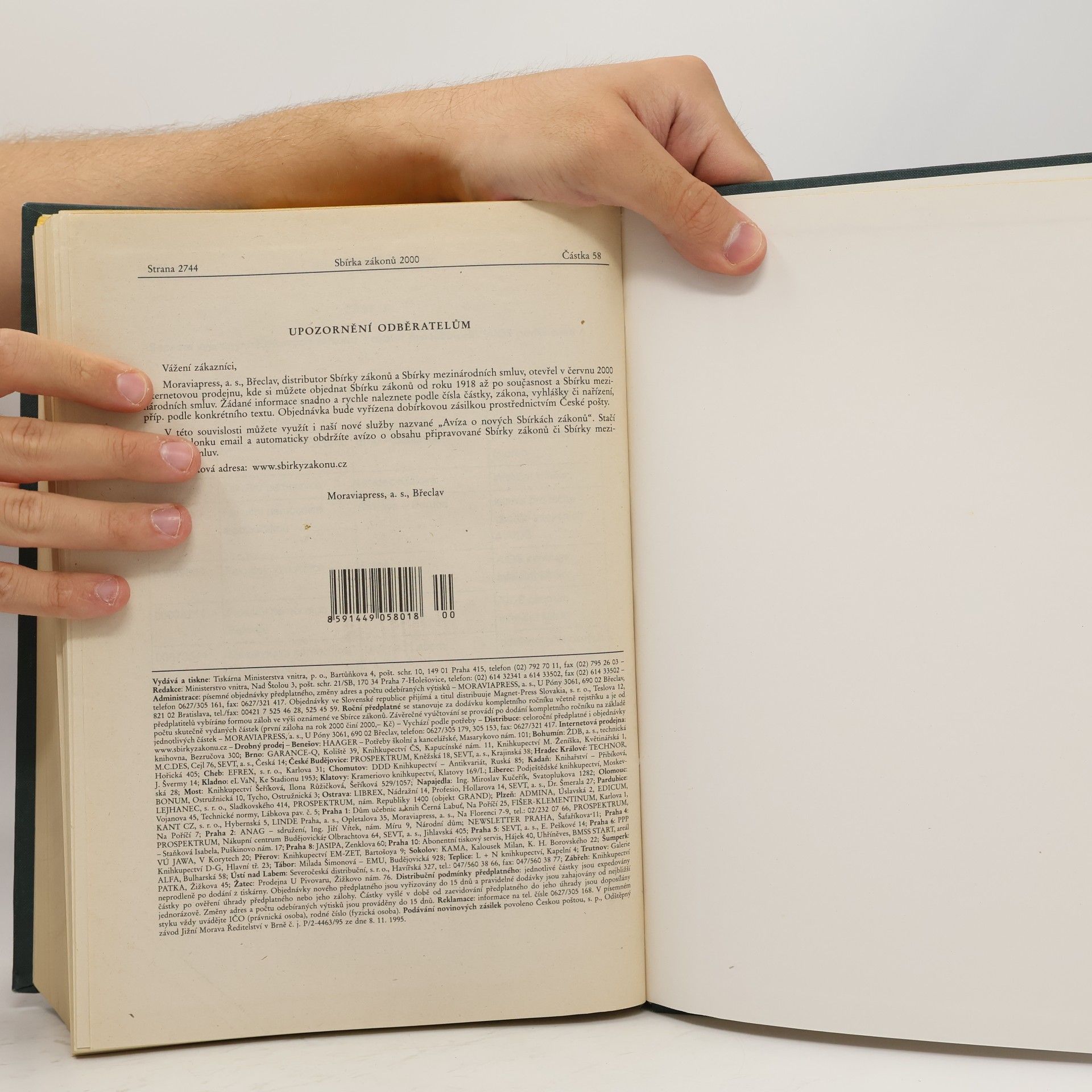 Autorenkollektiv Sbírka zákonů ČR 2000 II.