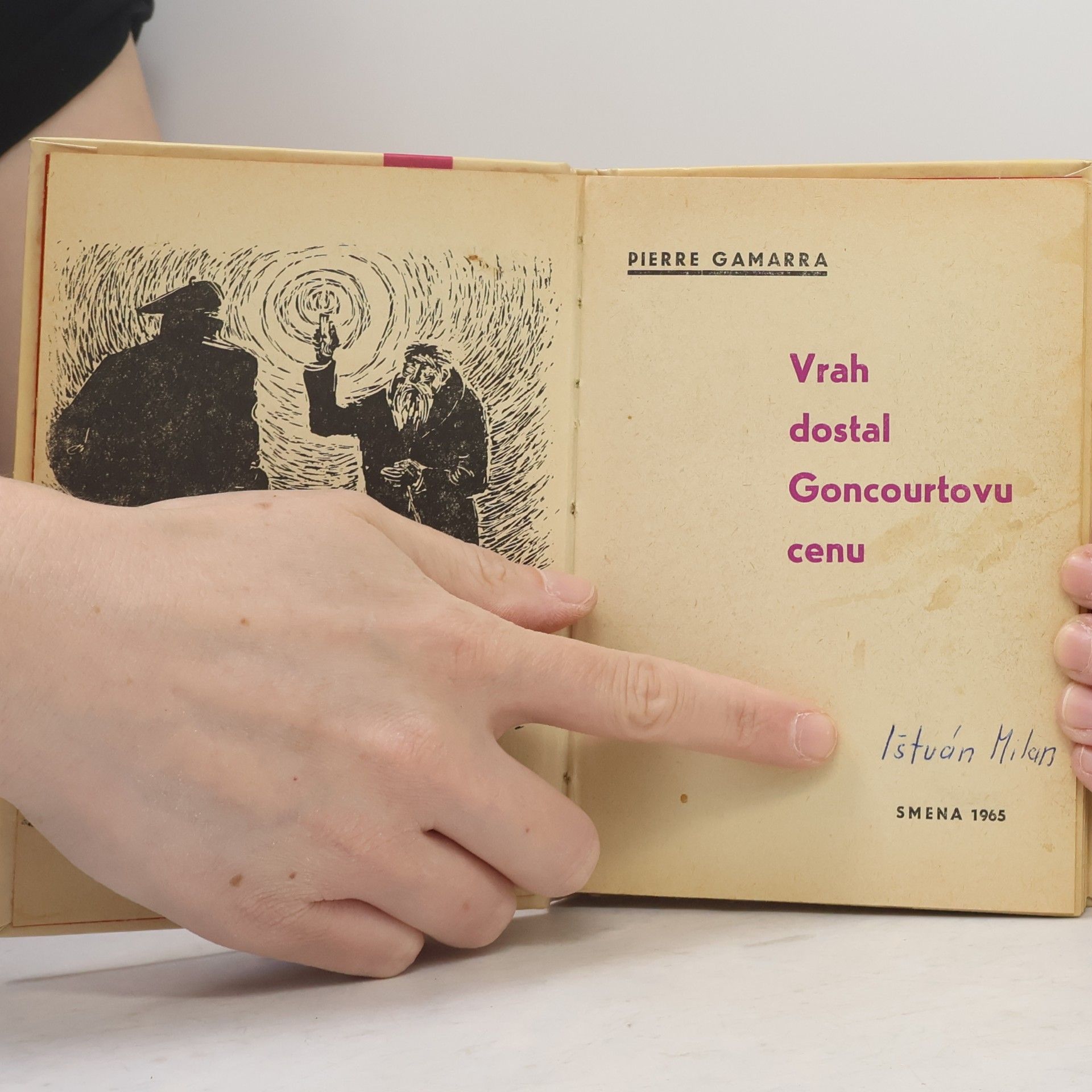 Pierre Gamarra Vrah dostal Goncourtovu cenu