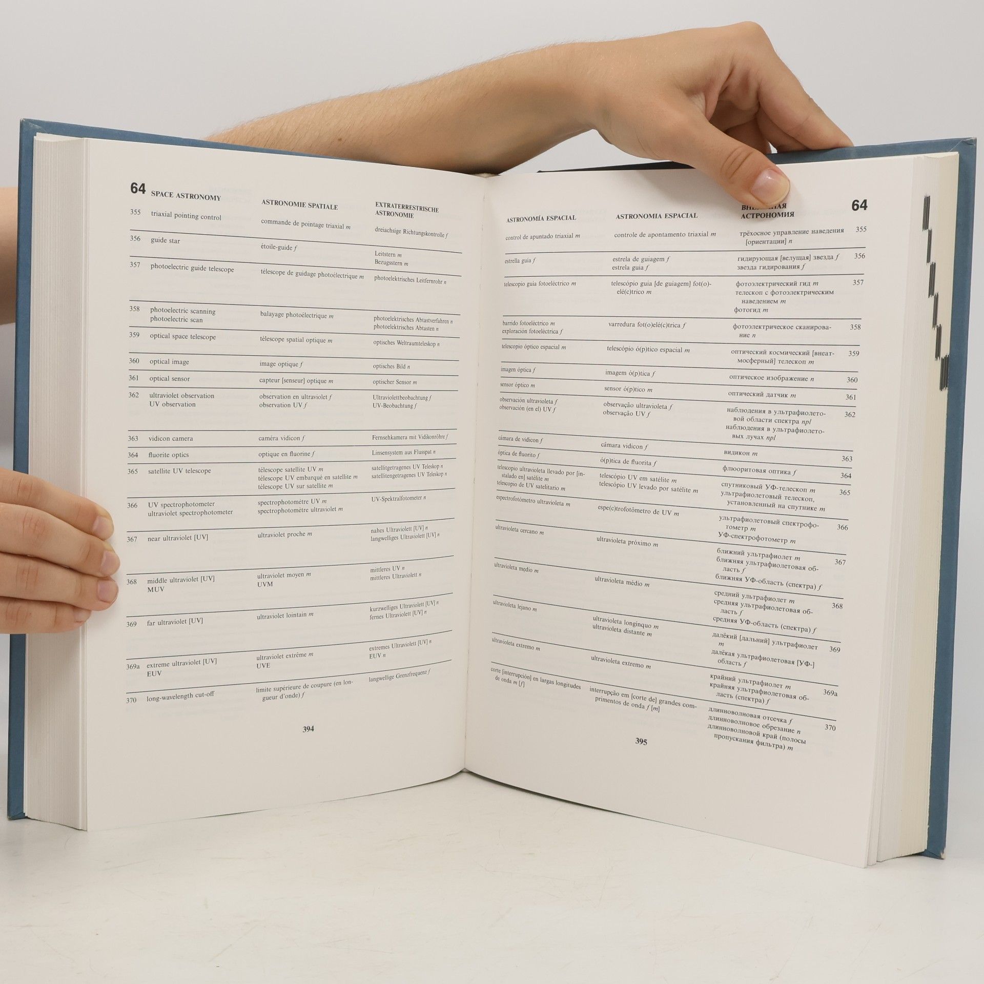 Space sciences dictionary