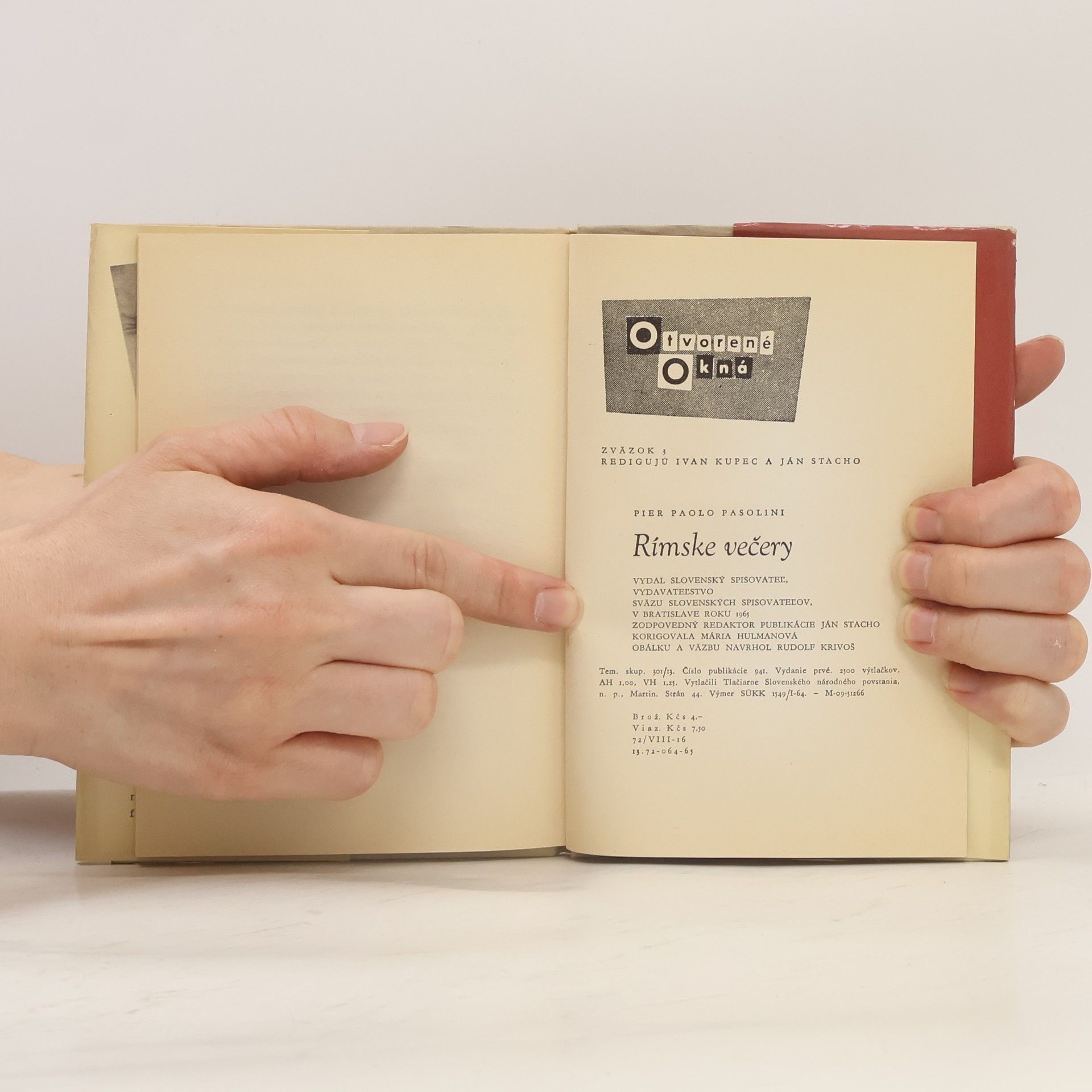 Pier Paolo Pasolini Rímske večery