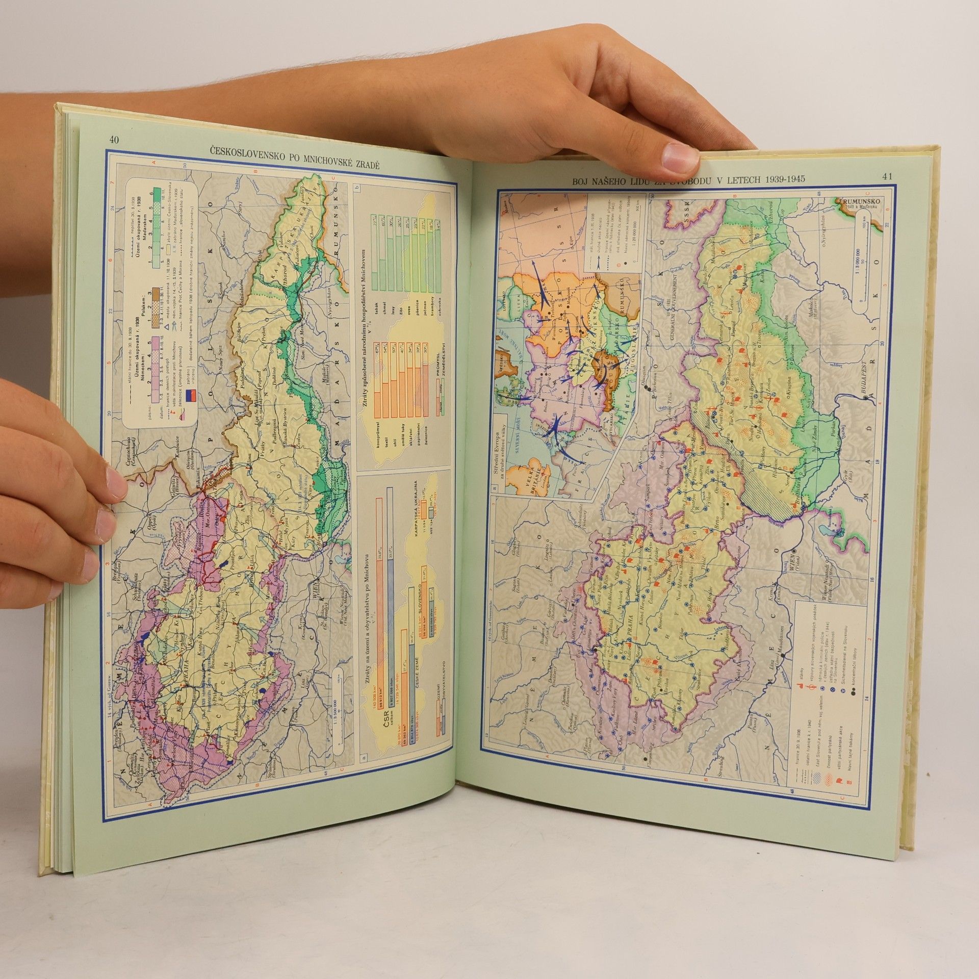 Kolektív autorov Školní atlas československých dějin