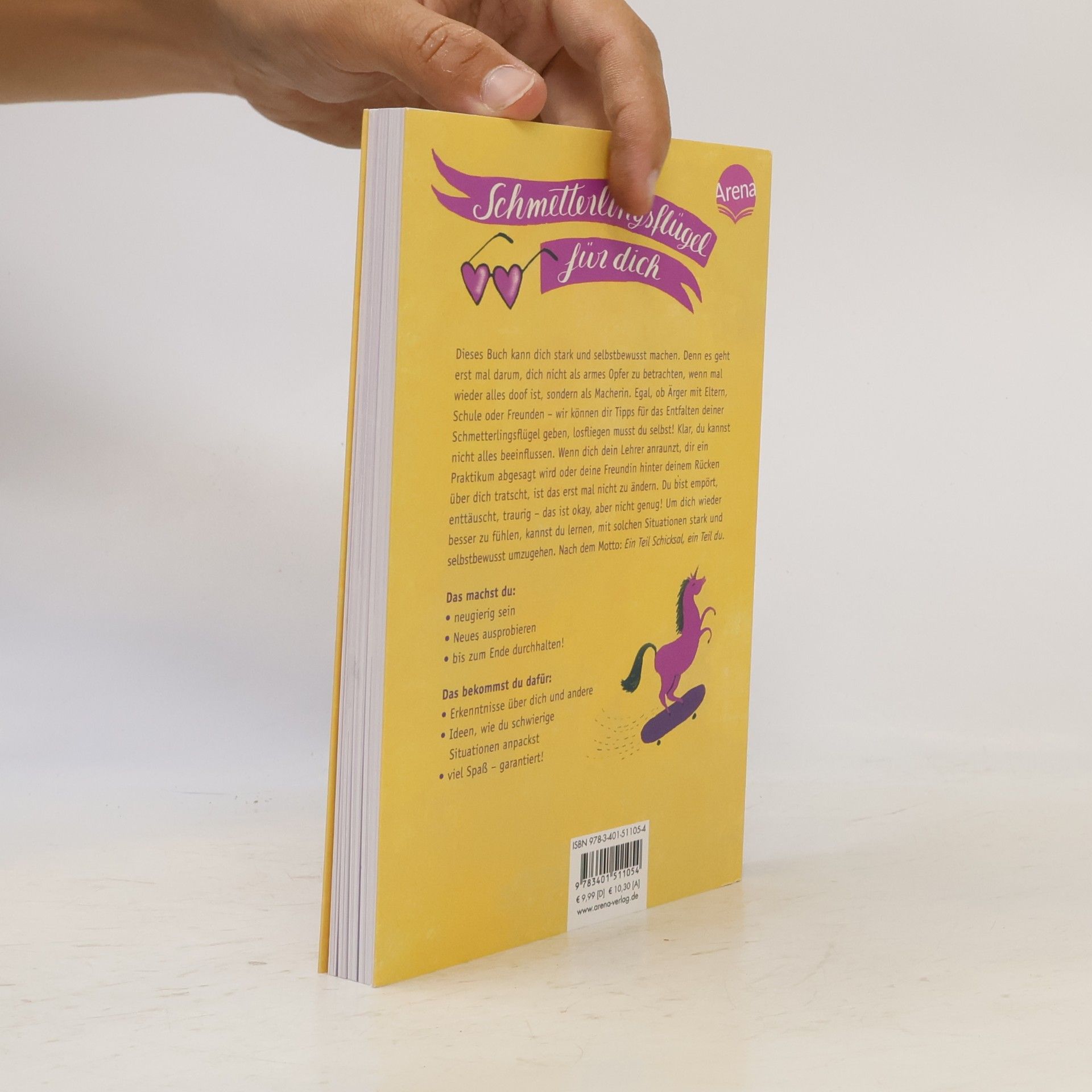 Ilona Einwohlt Schmetterlingsflügel für dich: das Coachingbuch für starke + selbstbewusste Mädchen