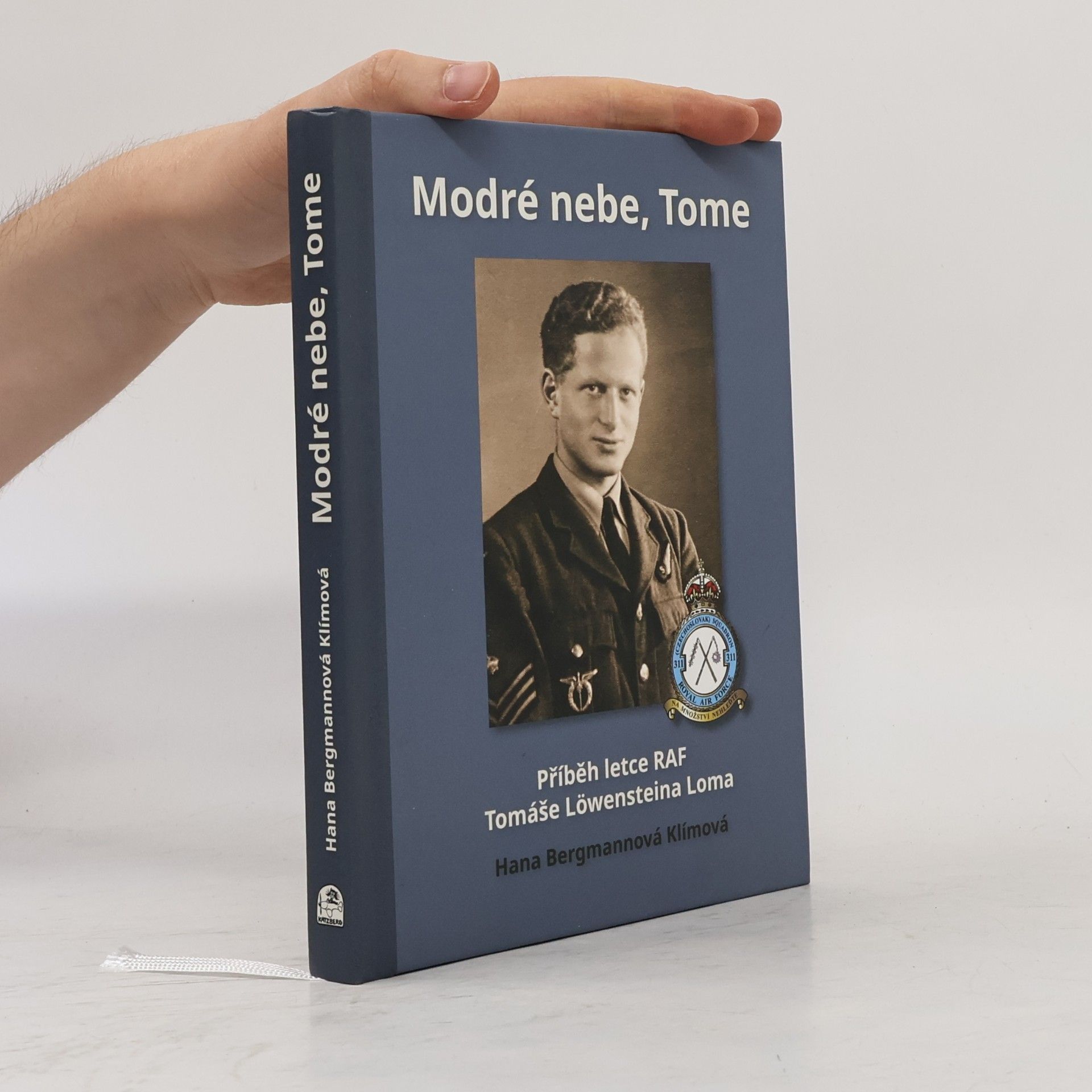 Hana Bergmannová Klímová Modré nebe, Tome: příběh letce RAF Tomáše Löwensteina Loma