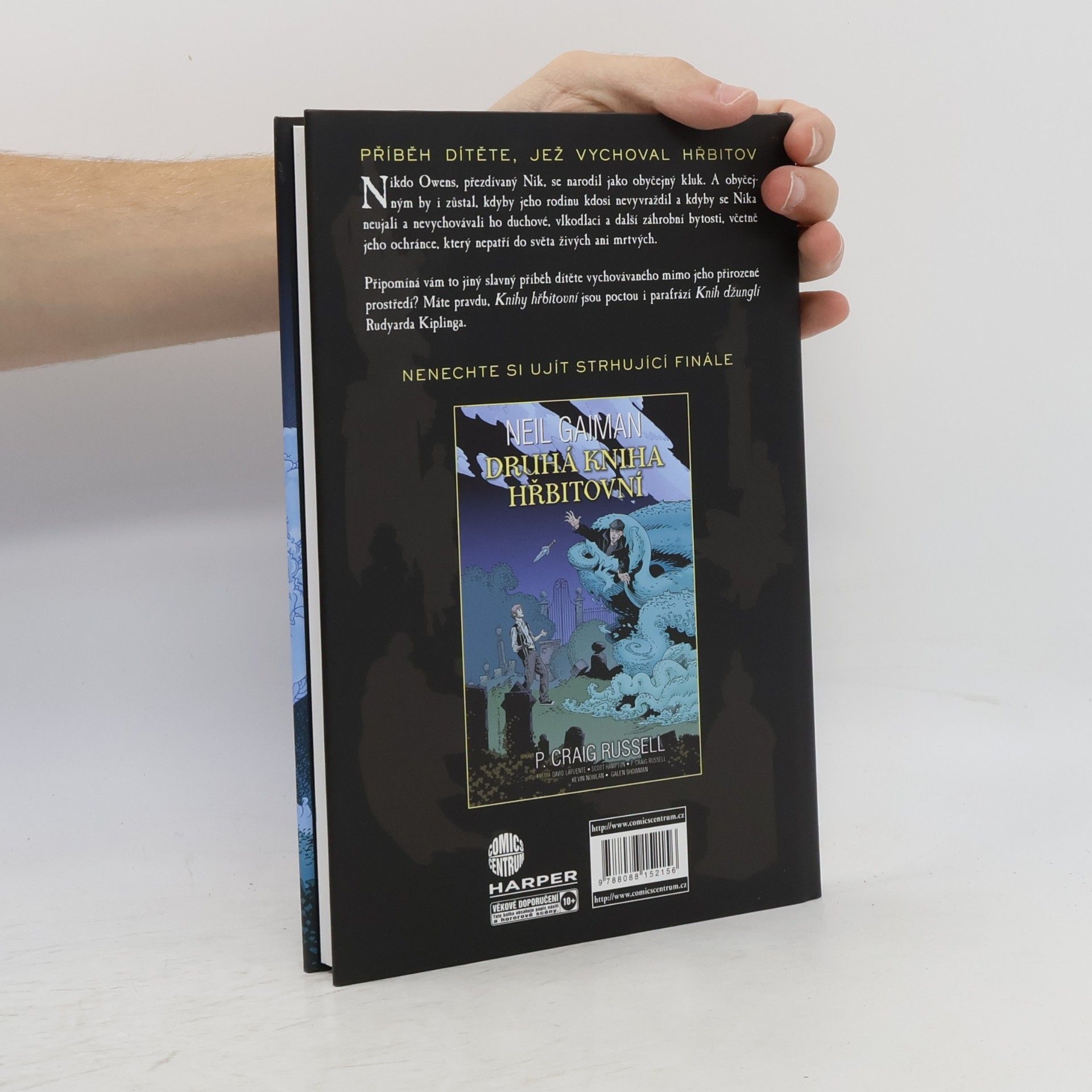 Neil Gaiman První kniha hřbitovní