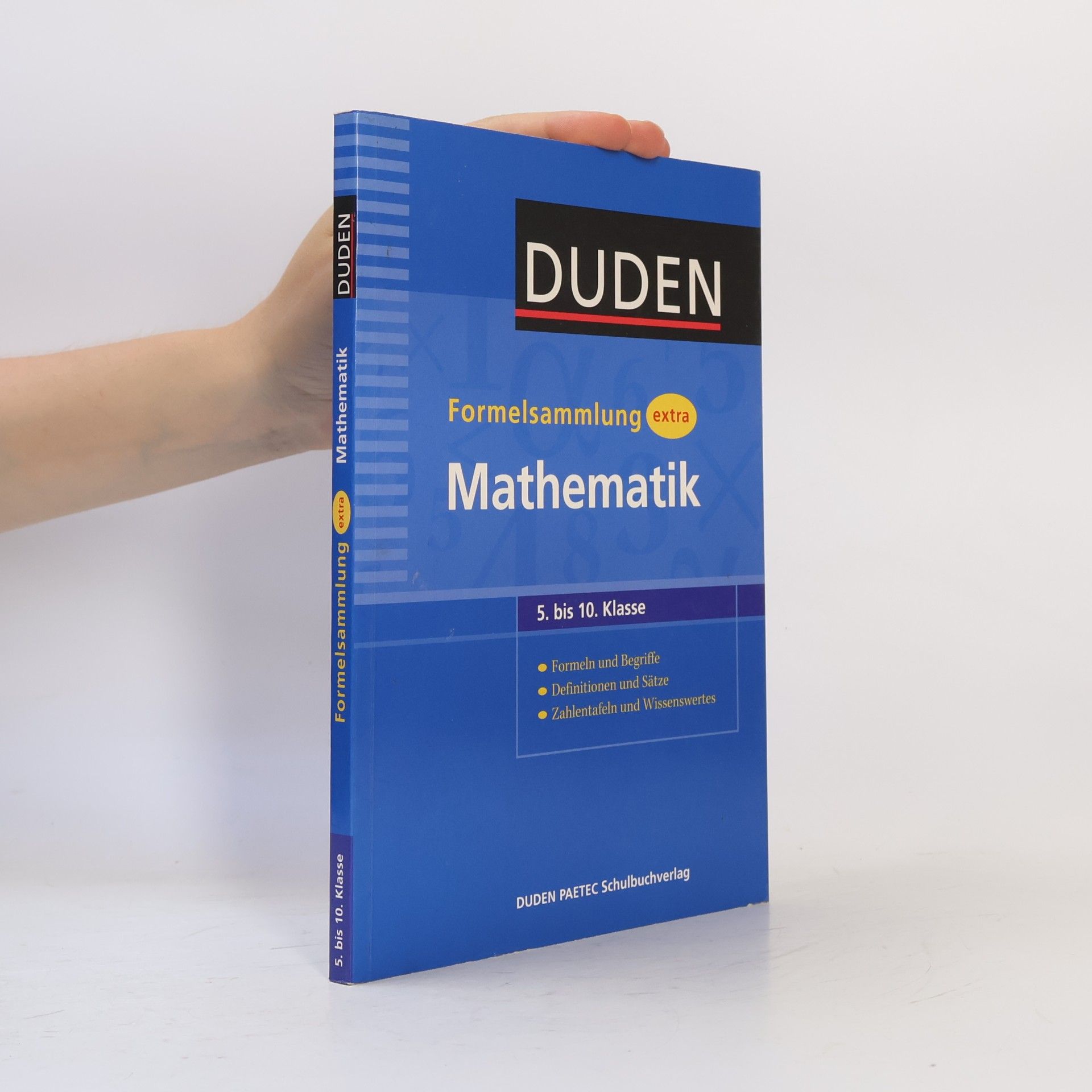 Heike Krüger-Beer Duden, Formelsammlung extra Mathematik