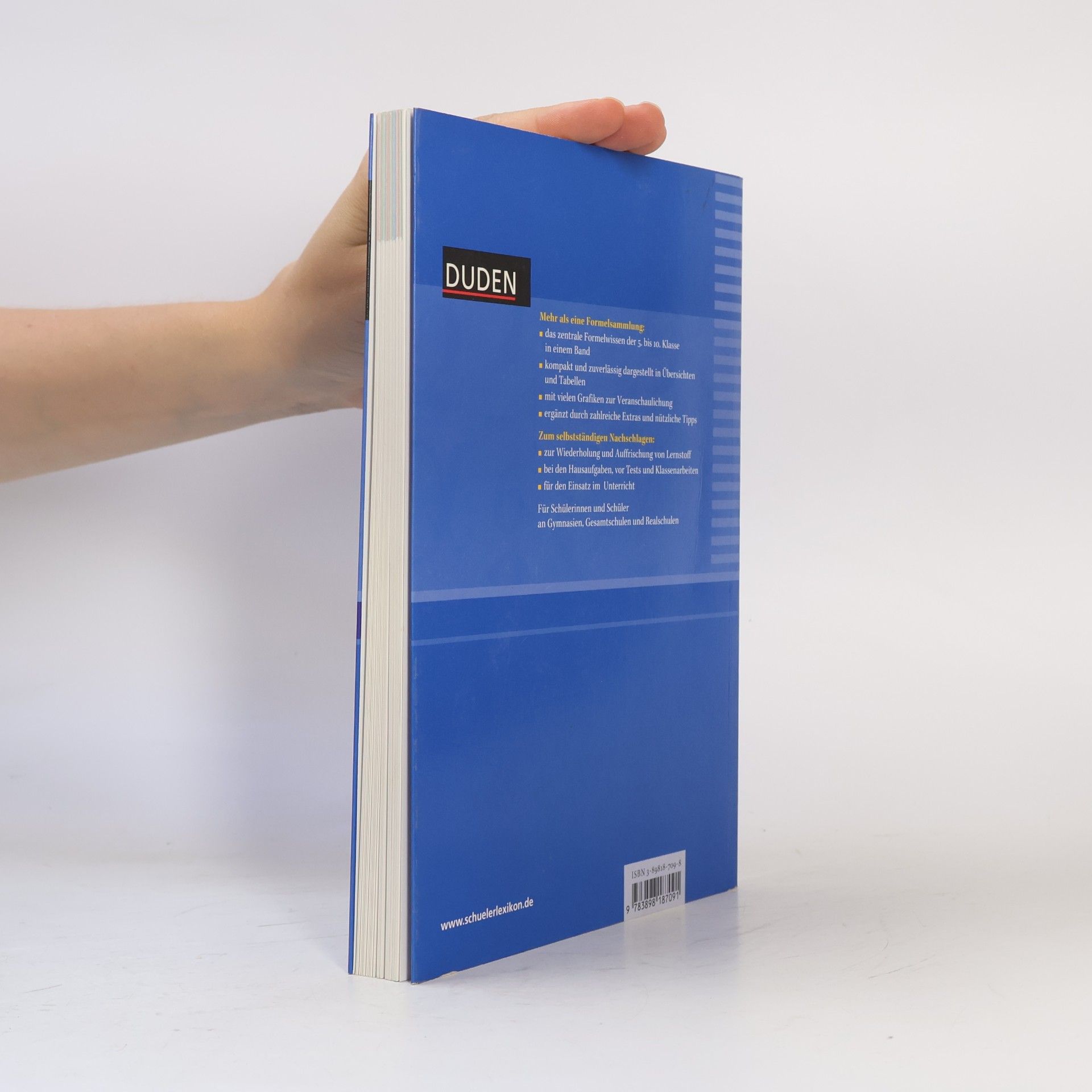 Heike Krüger-Beer Duden, Formelsammlung extra Mathematik