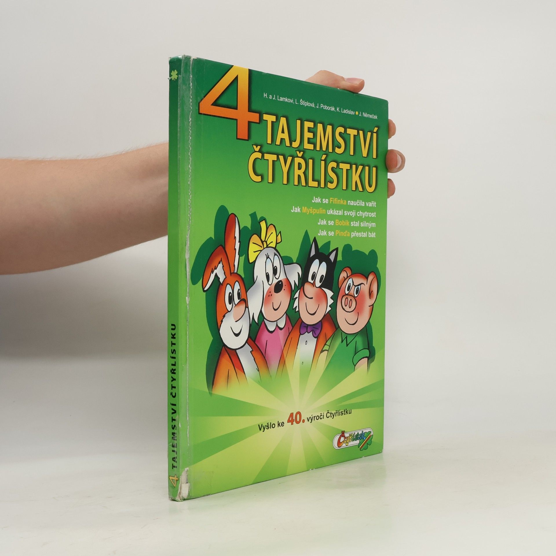 Ljuba Štíplová 4 tajemství Čtyřlístku