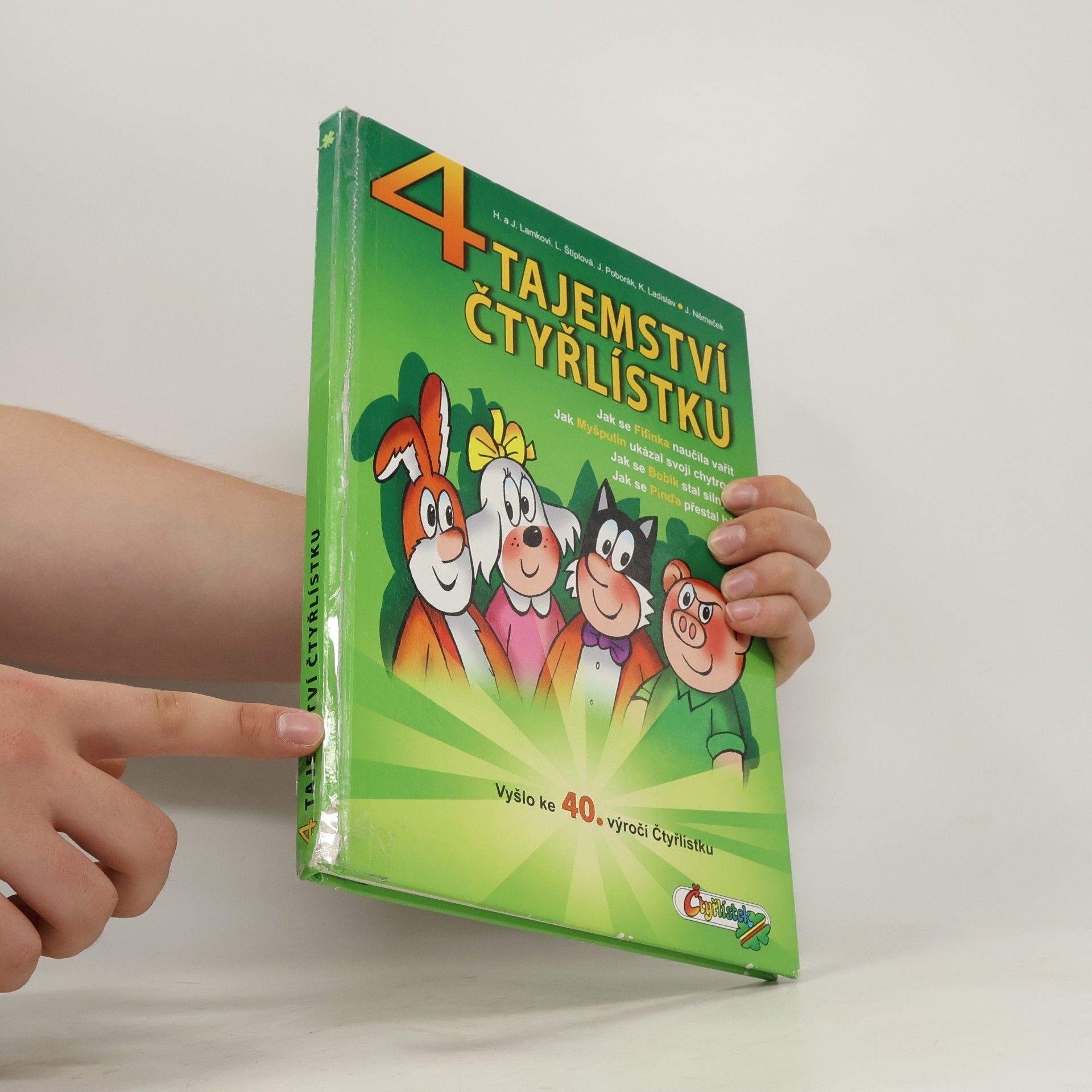 Ljuba Štíplová 4 tajemství Čtyřlístku