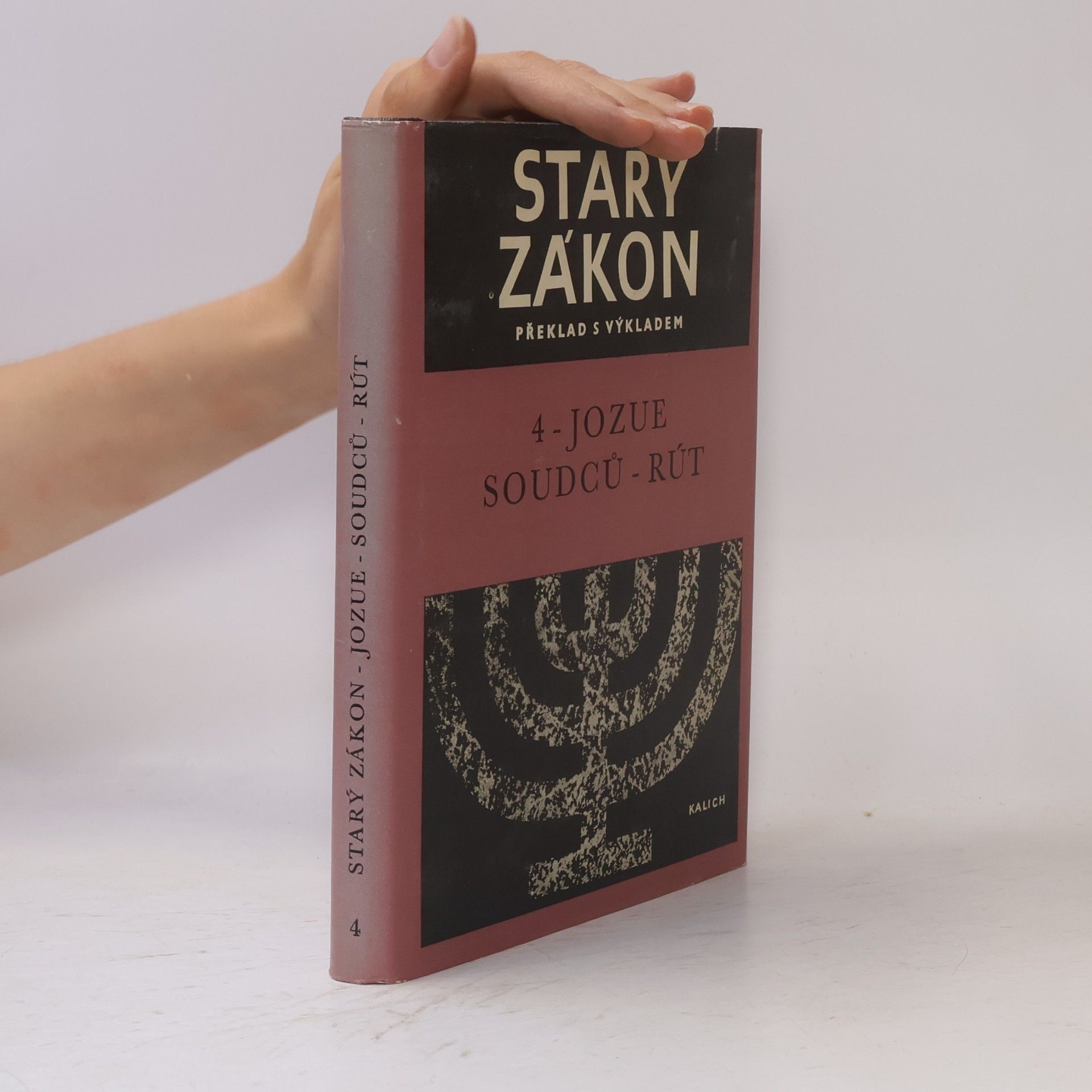 kolektiv Starý zákon. Překlad s výkladem. Nový překlad Písma svatého. 4, Jozue - Soudců - Rút