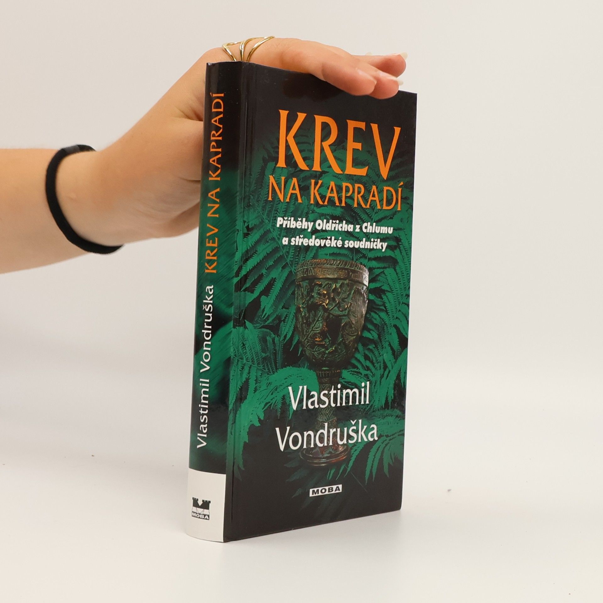 Vlastimil Vondruška Krev na kapradí : příběhy Oldřicha z Chlumu a středověké soudničky
