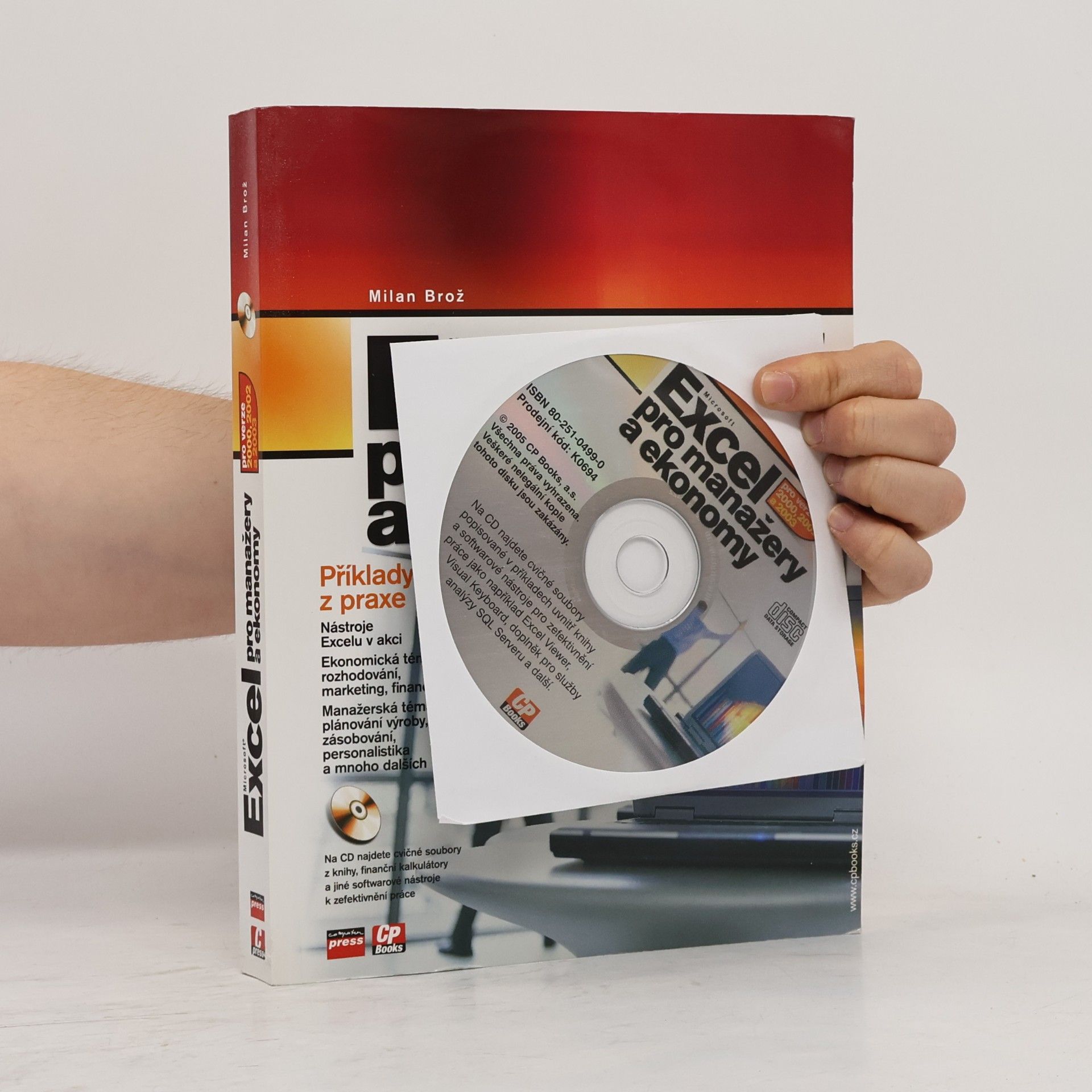 Milan Brož Microsoft Excel pro manažery a ekonomy: Pro verze 2000, 2002 a 2003