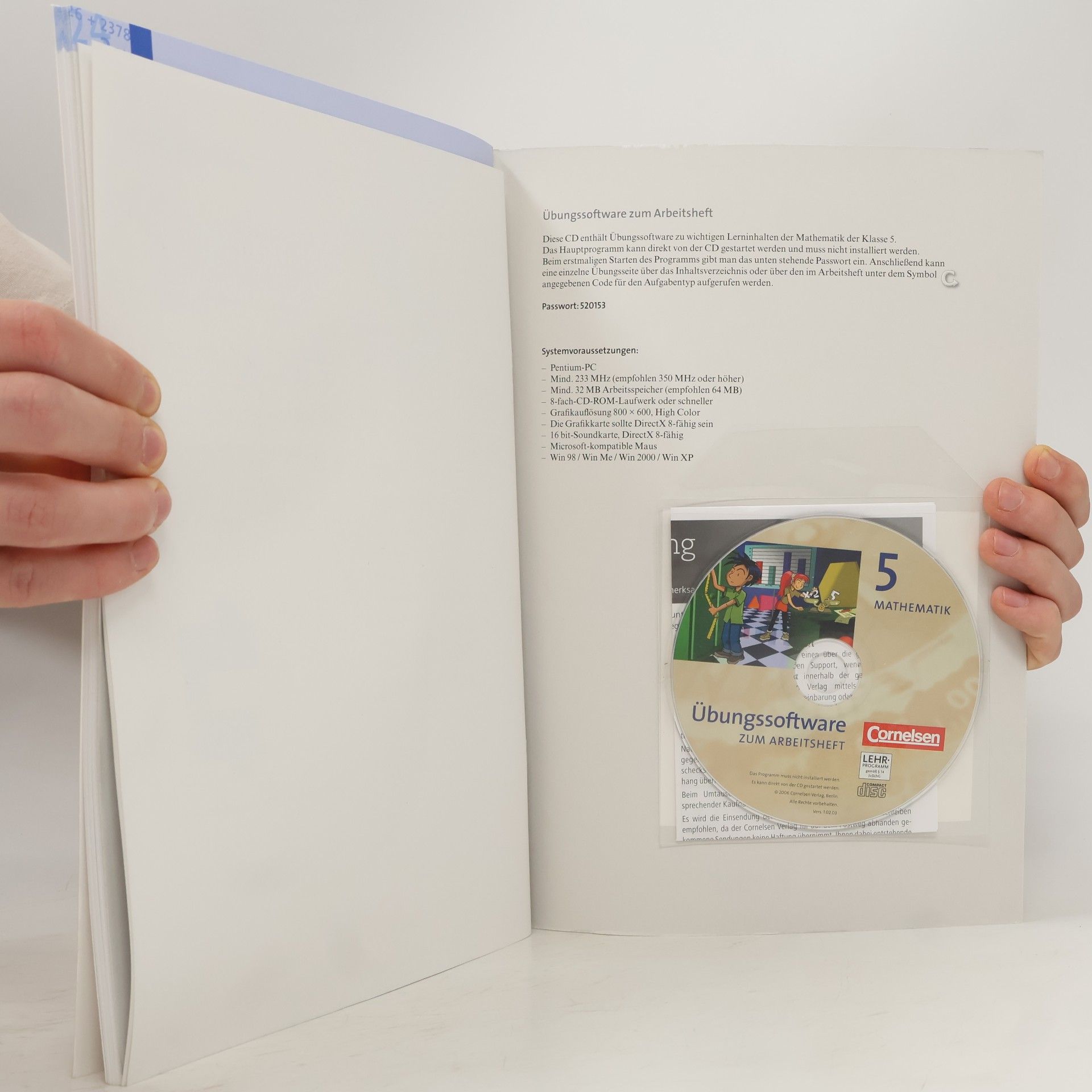 Manfred Leppig 5. Jahrgangsstufe, Arbeitsheft m. CD-ROM