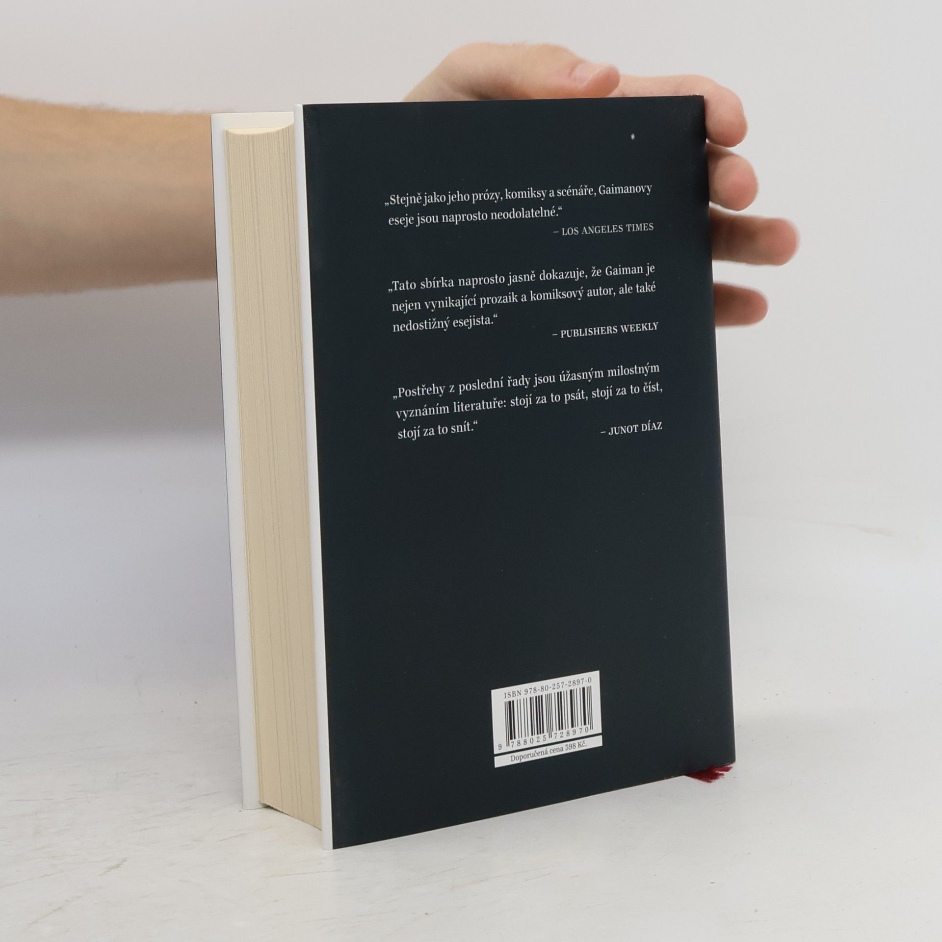 Neil Gaiman Postřehy z poslední řady: Vybrané texty