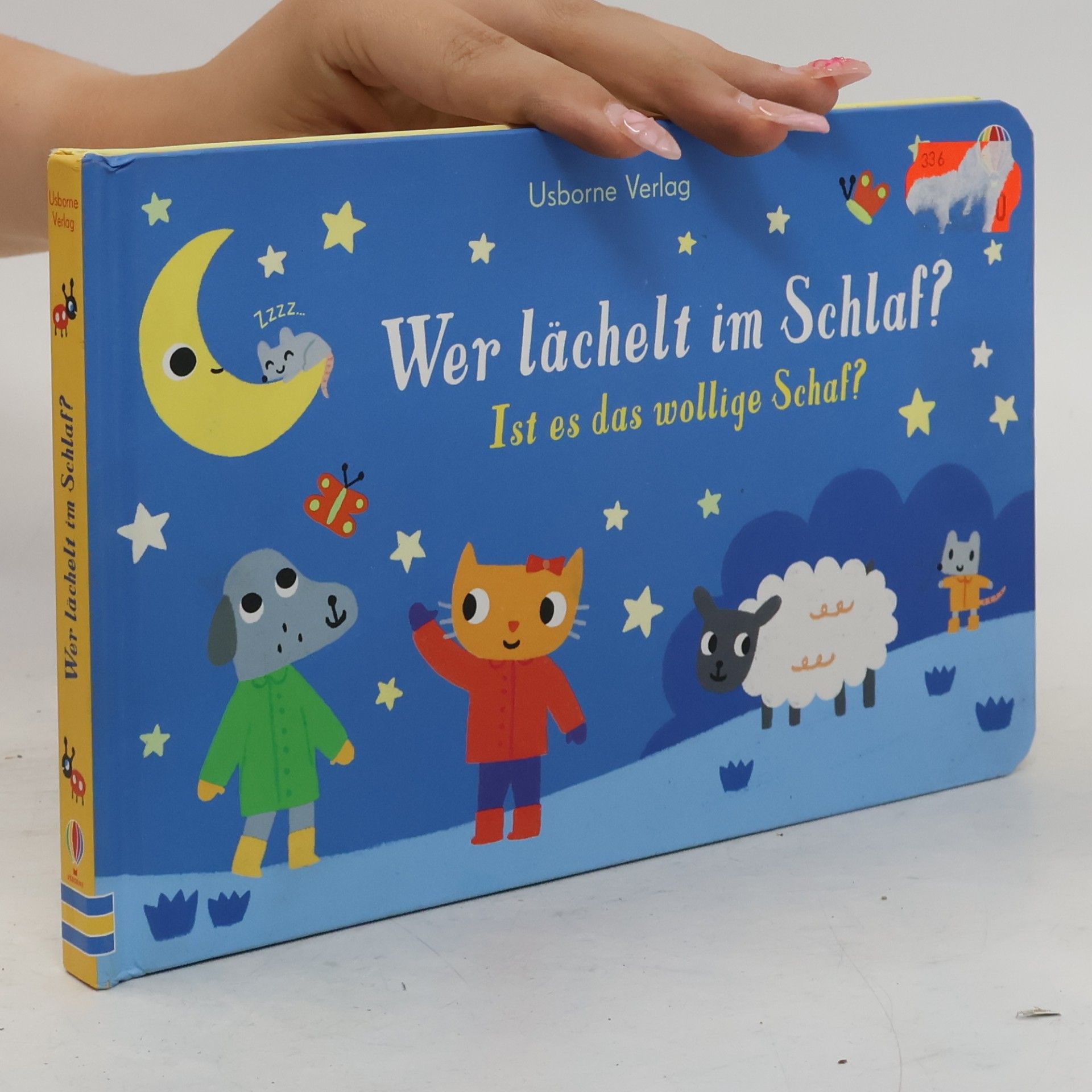 Stephen Barker Wer lächelt im Schlaf? Ist es das wollige Schaf?