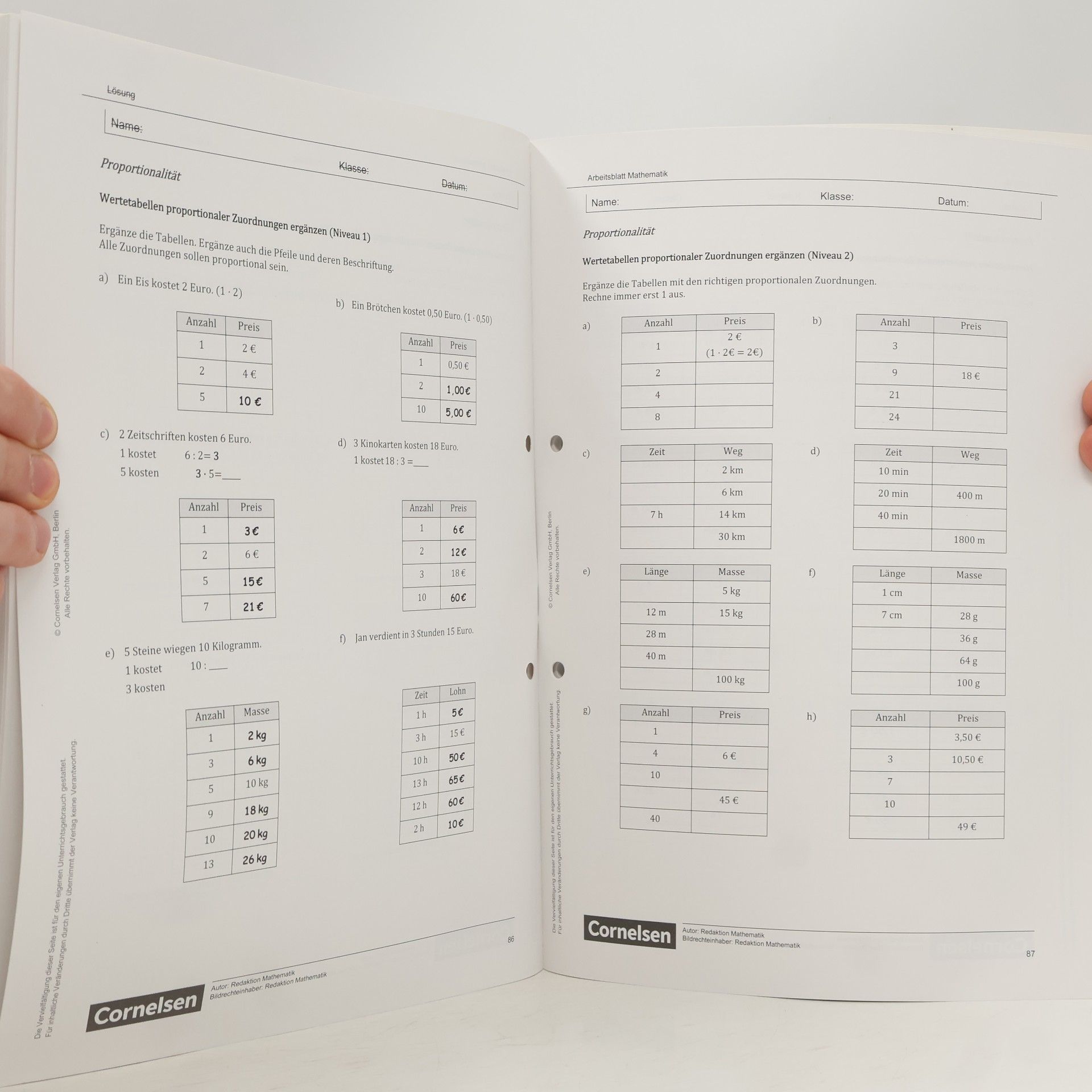 Petra Kühne Lernstufen Mathematik R7/M7