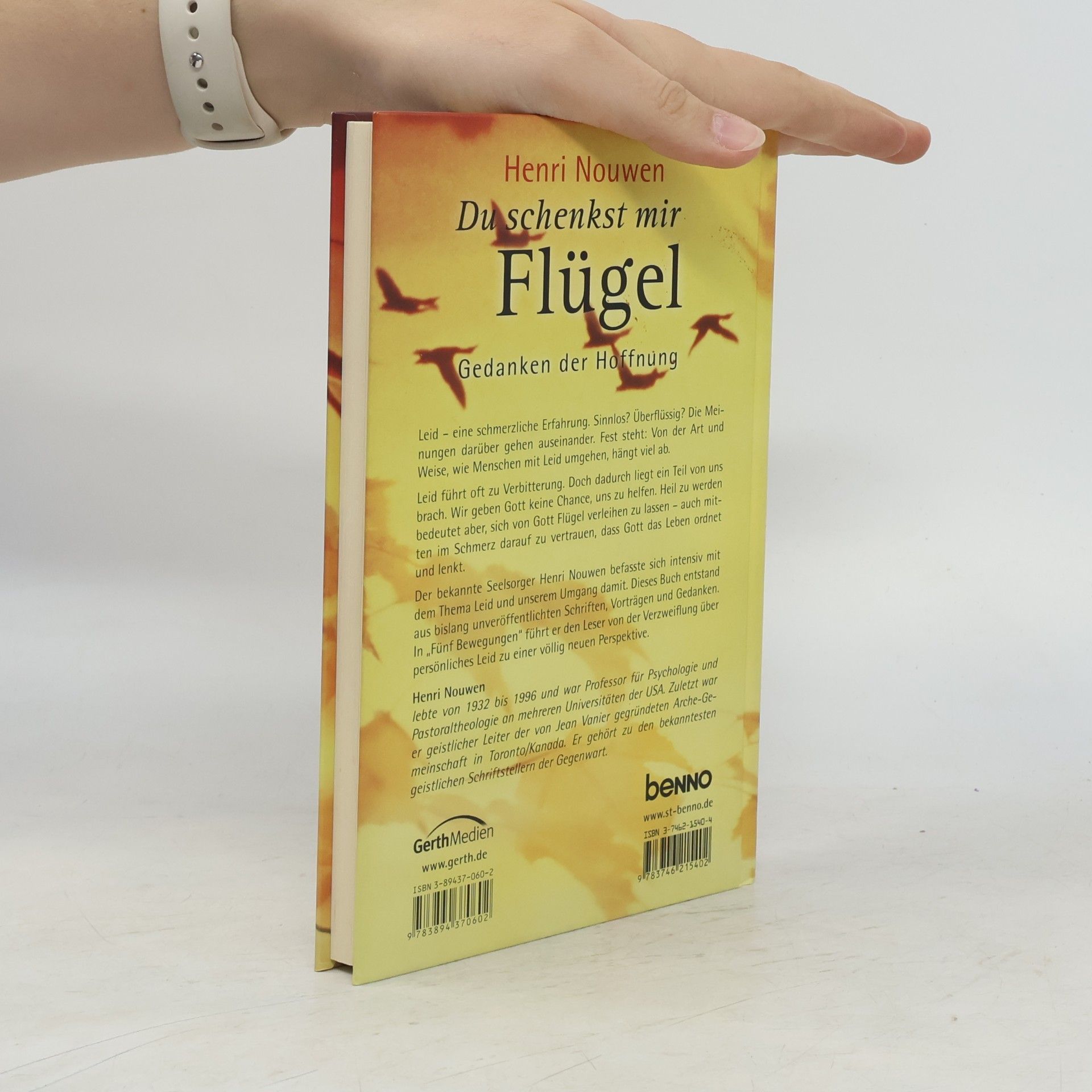 Henri Jozef Machiel Nouwen Du schenkst mir Flügel