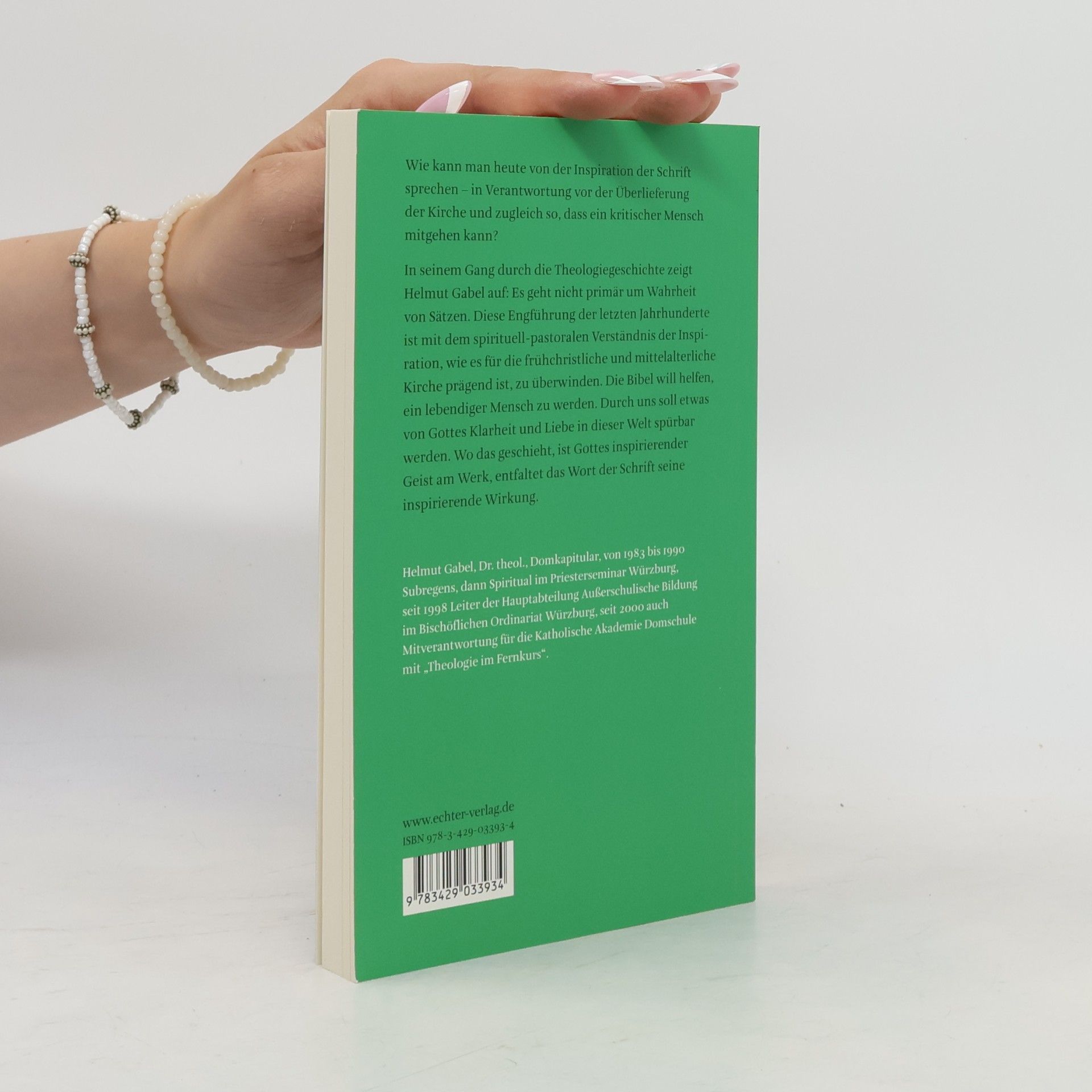Helmut Gabel Inspiriert und inspirierend – die Bibel