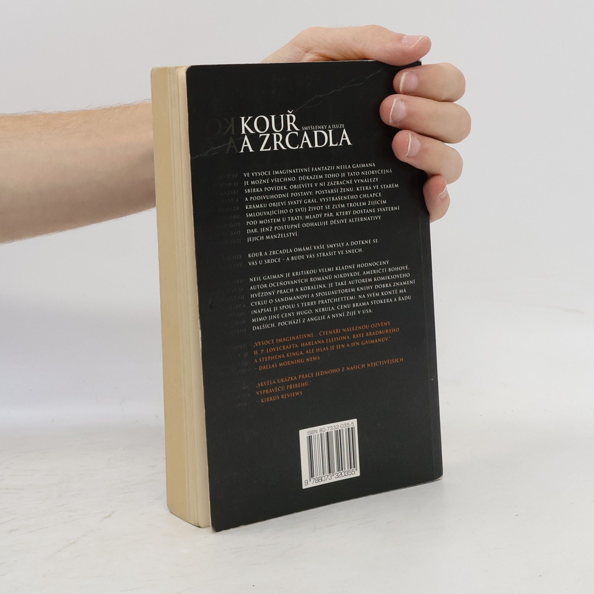 Neil Gaiman Kouř a zrcadla : smyšlenky a iluze