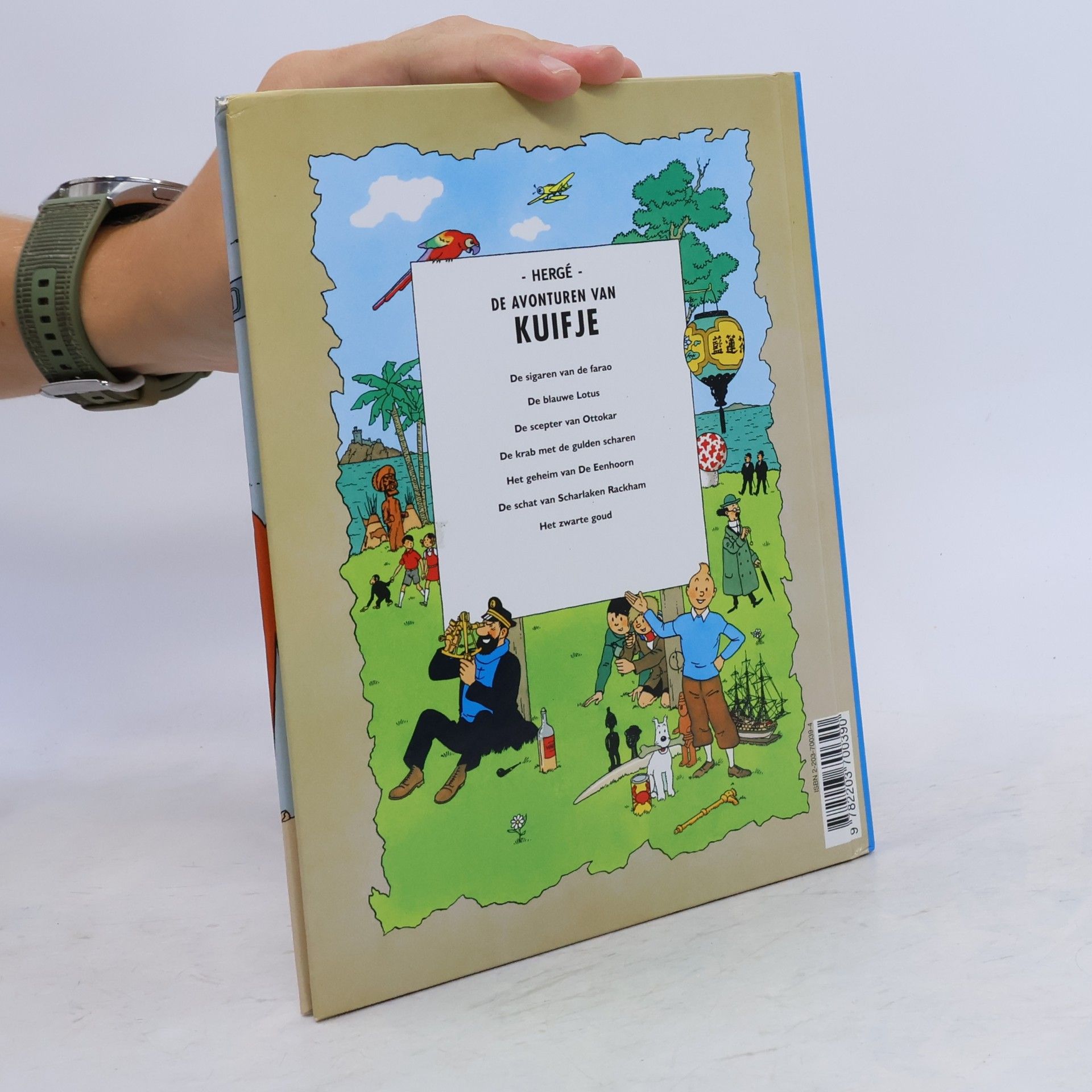 Hergé De avonturen van Kuifje: De sigaren van de farao