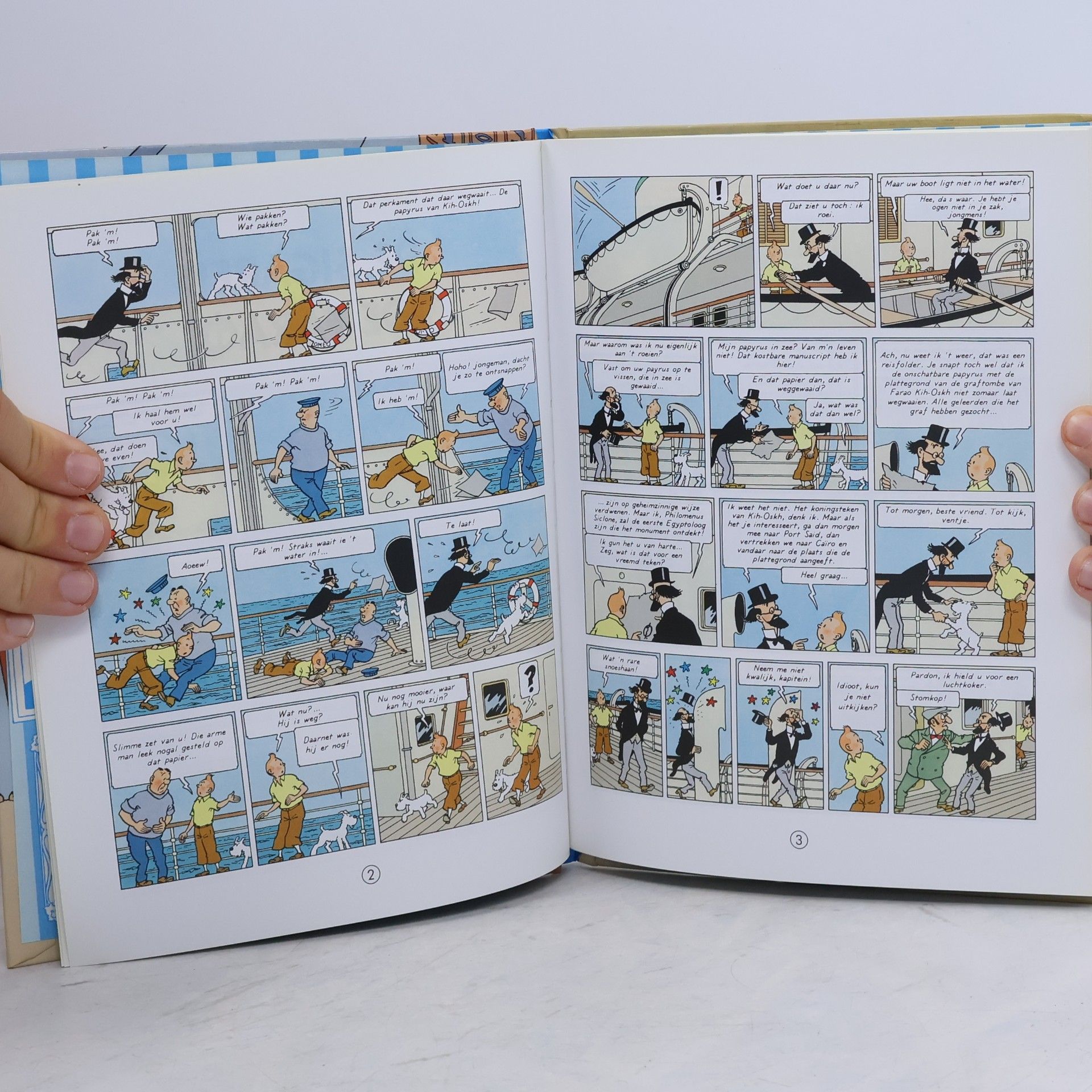 Hergé De avonturen van Kuifje: De sigaren van de farao