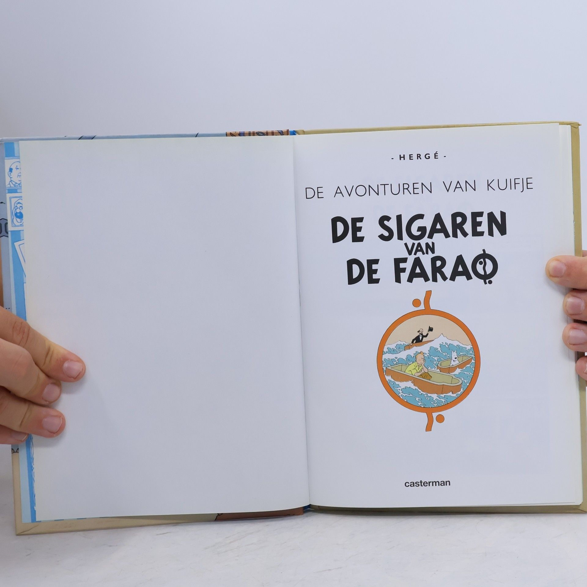 Hergé De avonturen van Kuifje: De sigaren van de farao