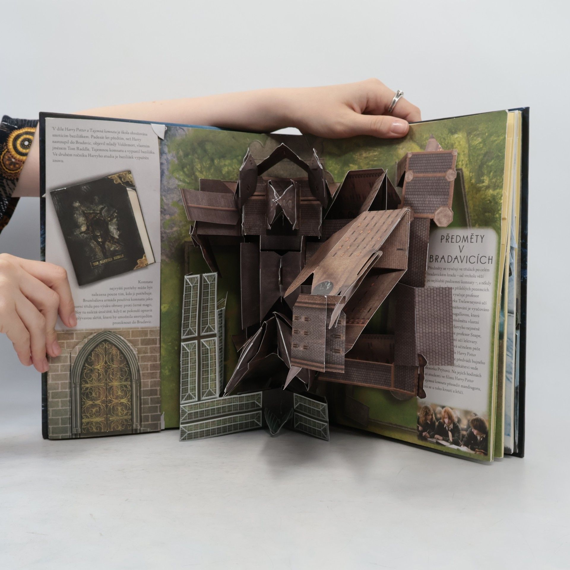 Matthew Reinhart Harry Potter – 3D průvodce: Bradavice, jak je znáte z filmů