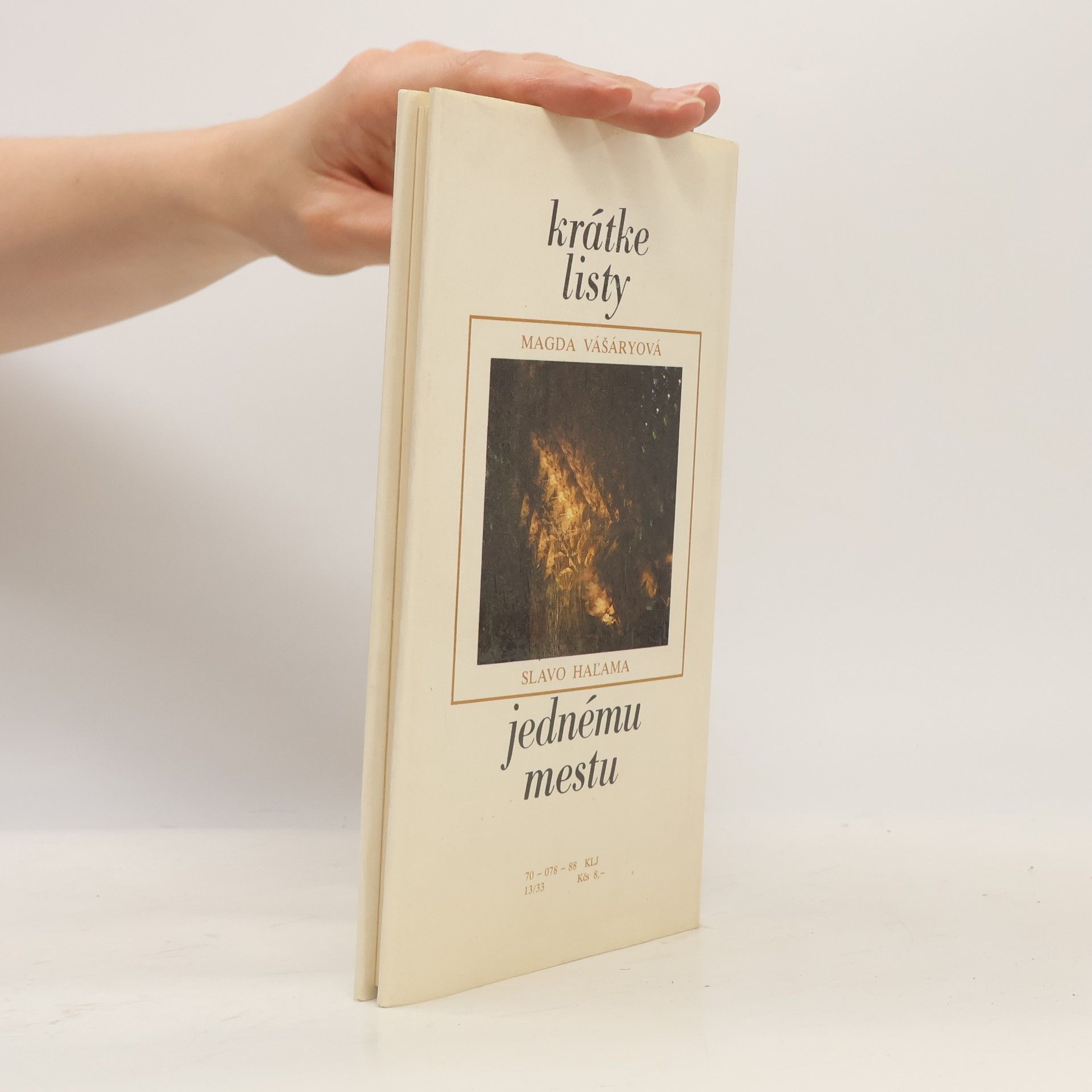 Magda Vášáryová Krátke listy jednému mestu