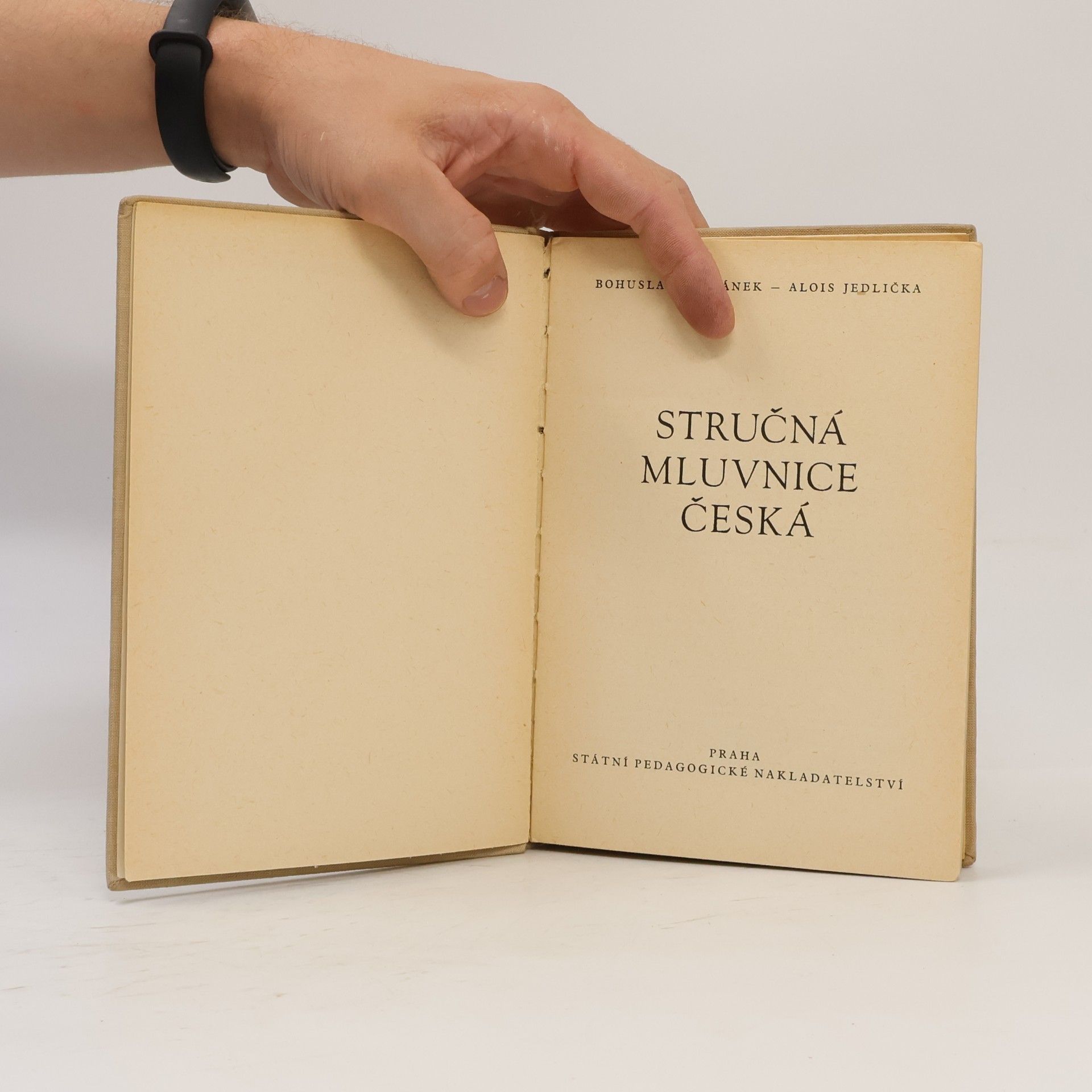 Bohuslav Havránek Stručná mluvnice česká