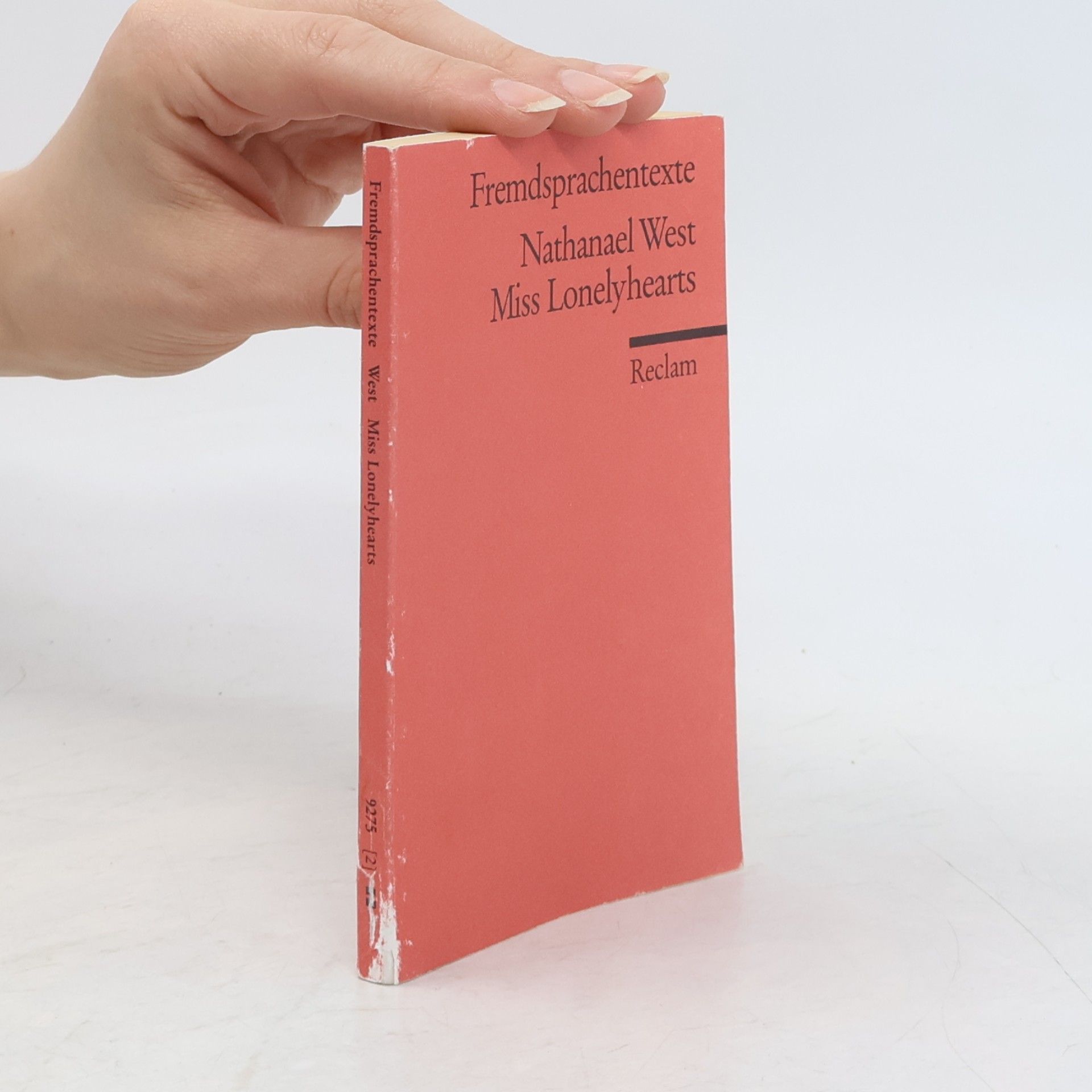Nathanael West Miss Lonelyhearts
