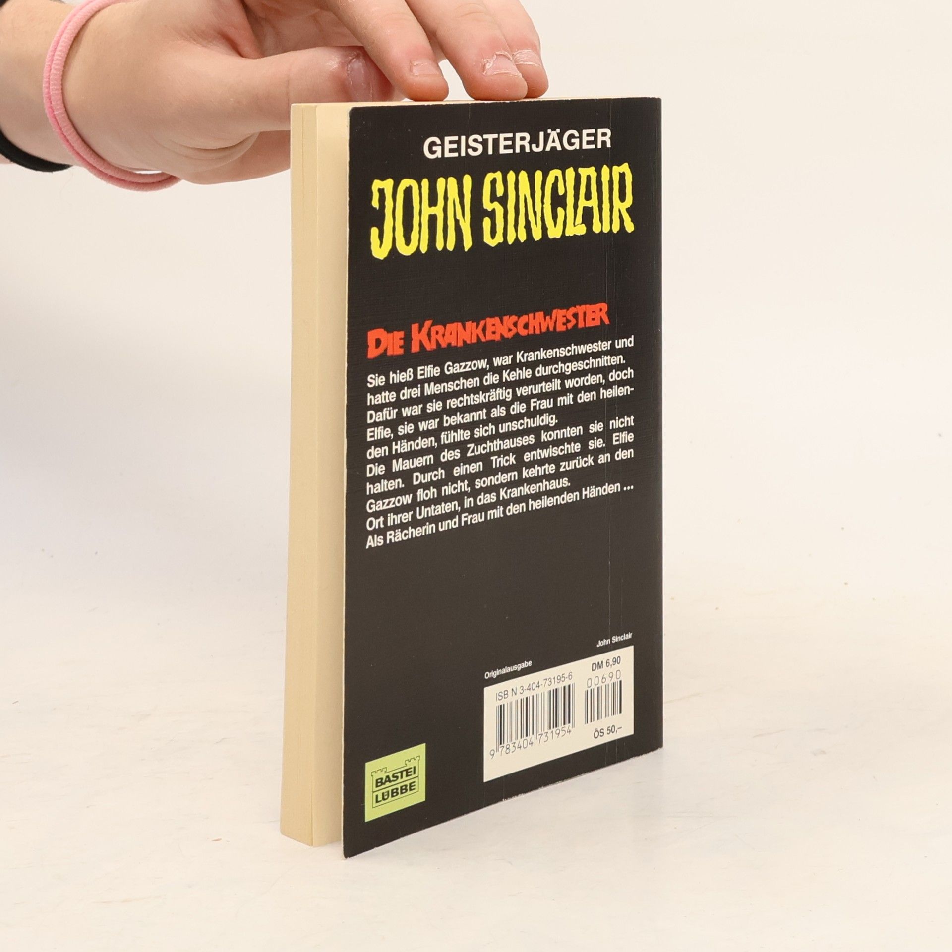 Jason Dark Geisterjäger John Sinclair, Die Krankenschwester. Horror-Roman
