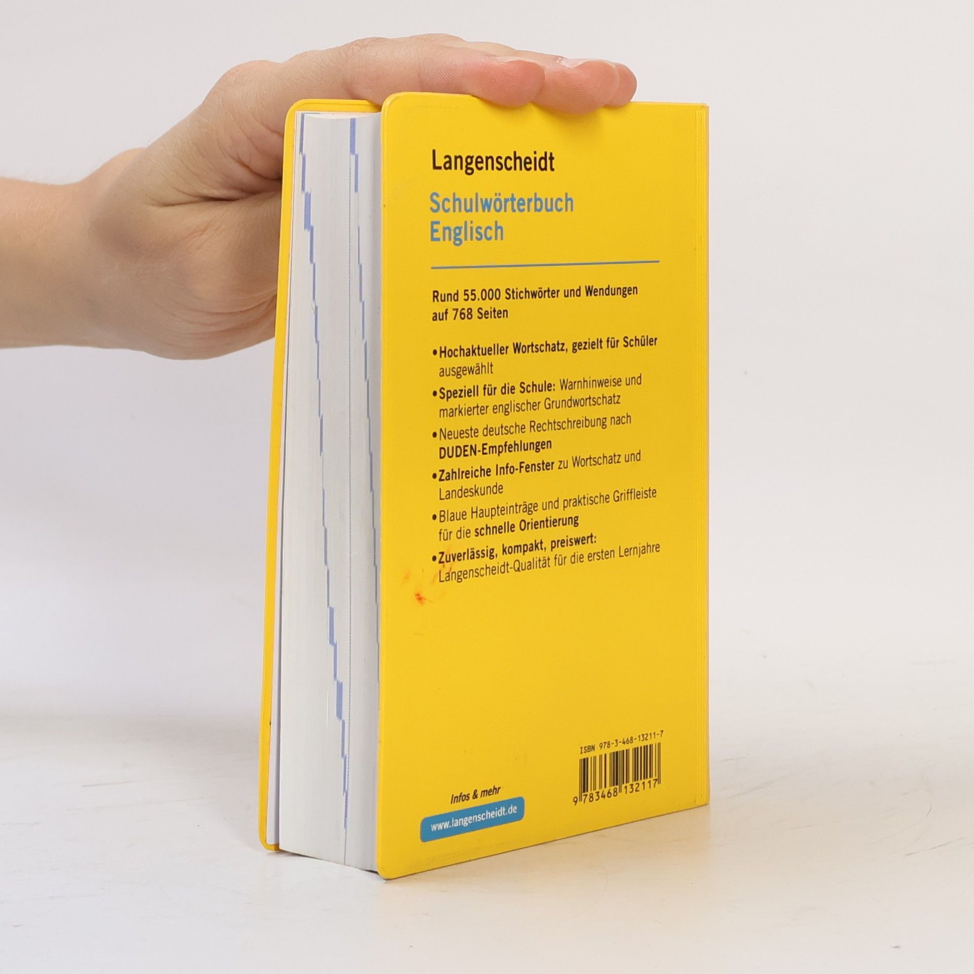 Holger Freese Langenscheidt, Schulwörterbuch Englisch