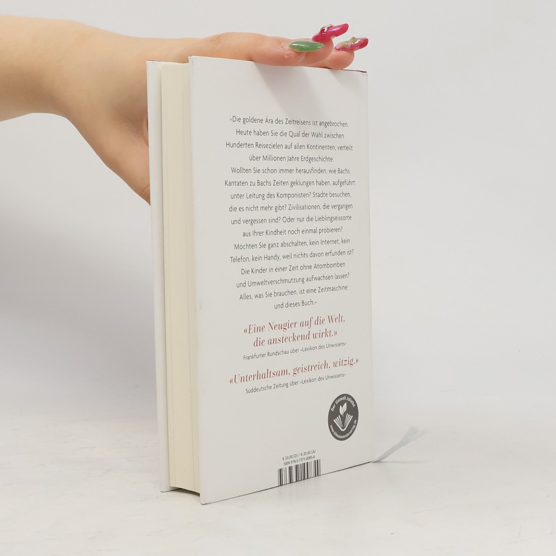 Kathrin Passig Handbuch für Zeitreisende