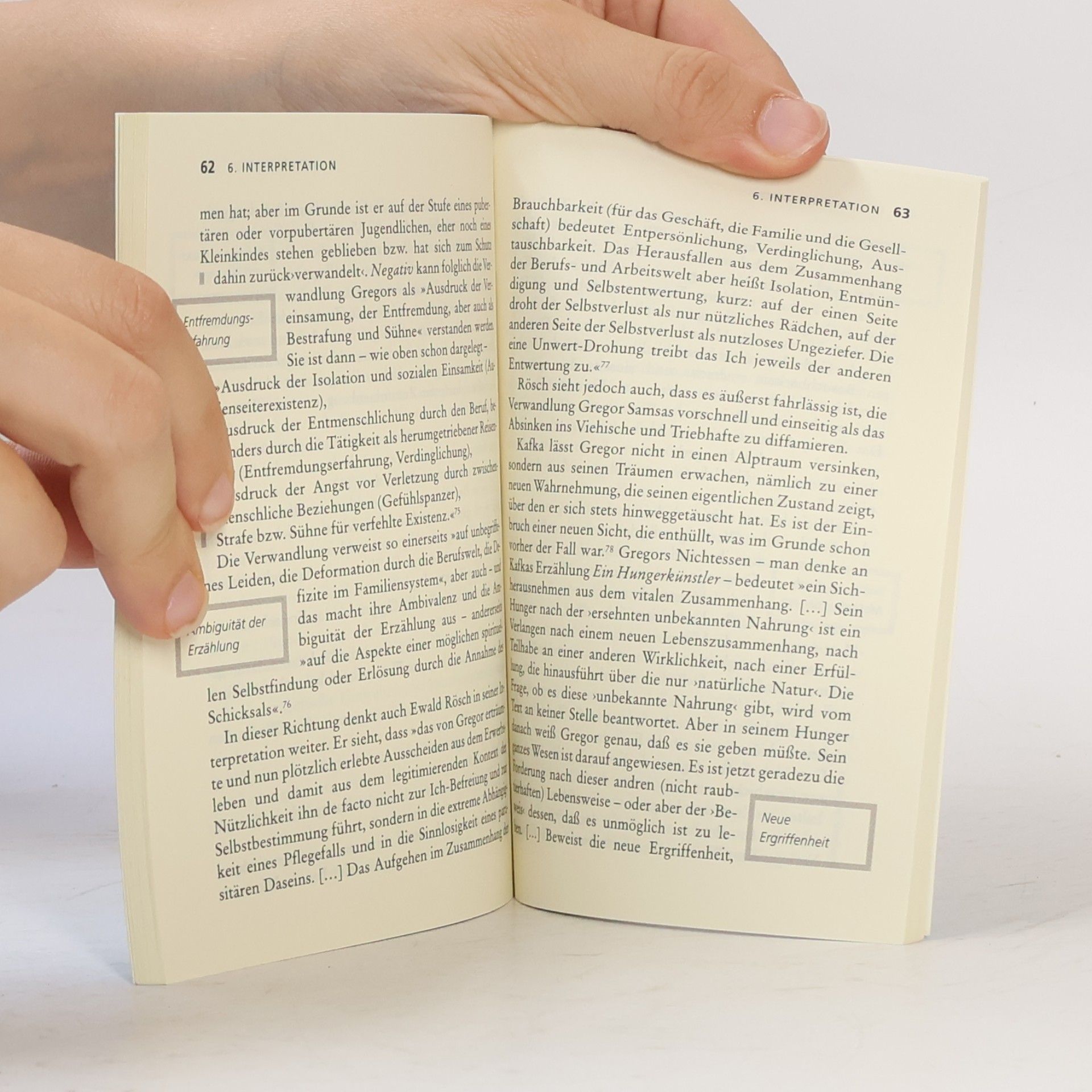 Wilhelm Große Franz Kafka, Die Verwandlung